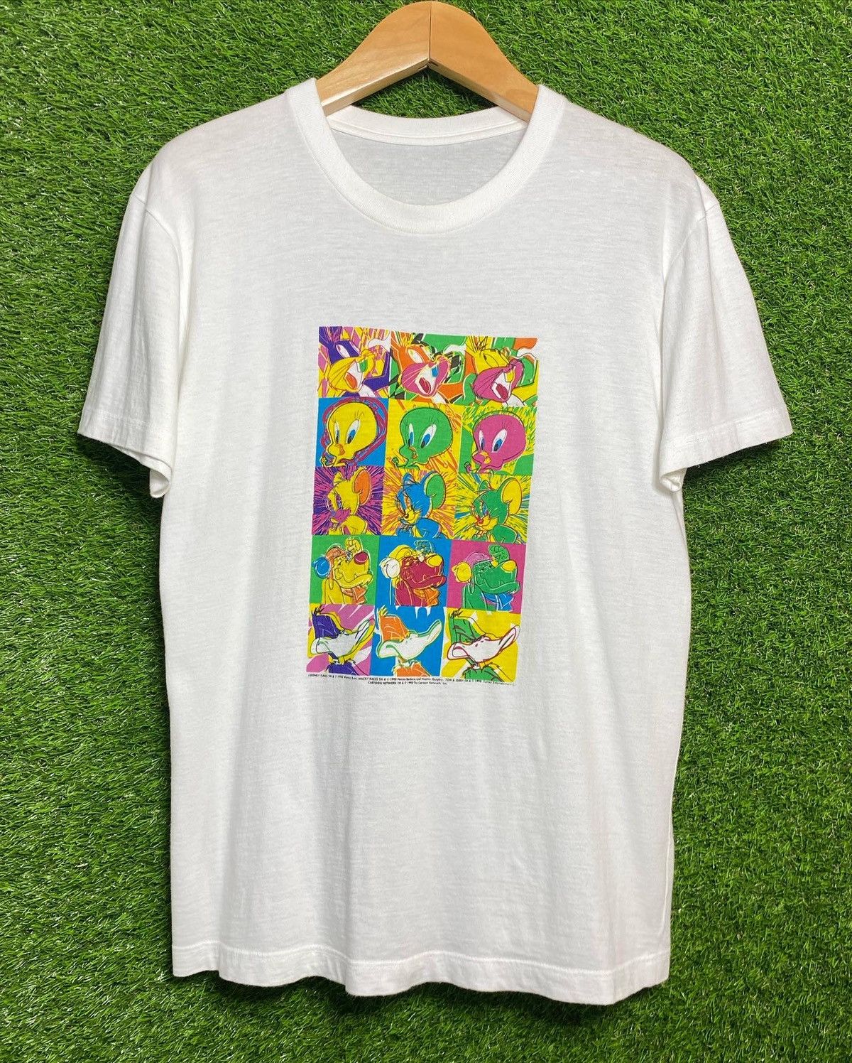 Vintage 💥Vintage Cartoon Network Tom & Jerry Looney Tunes T-Shirt Size US L / EU 52-54 / 3 - 1 Thumbnail
