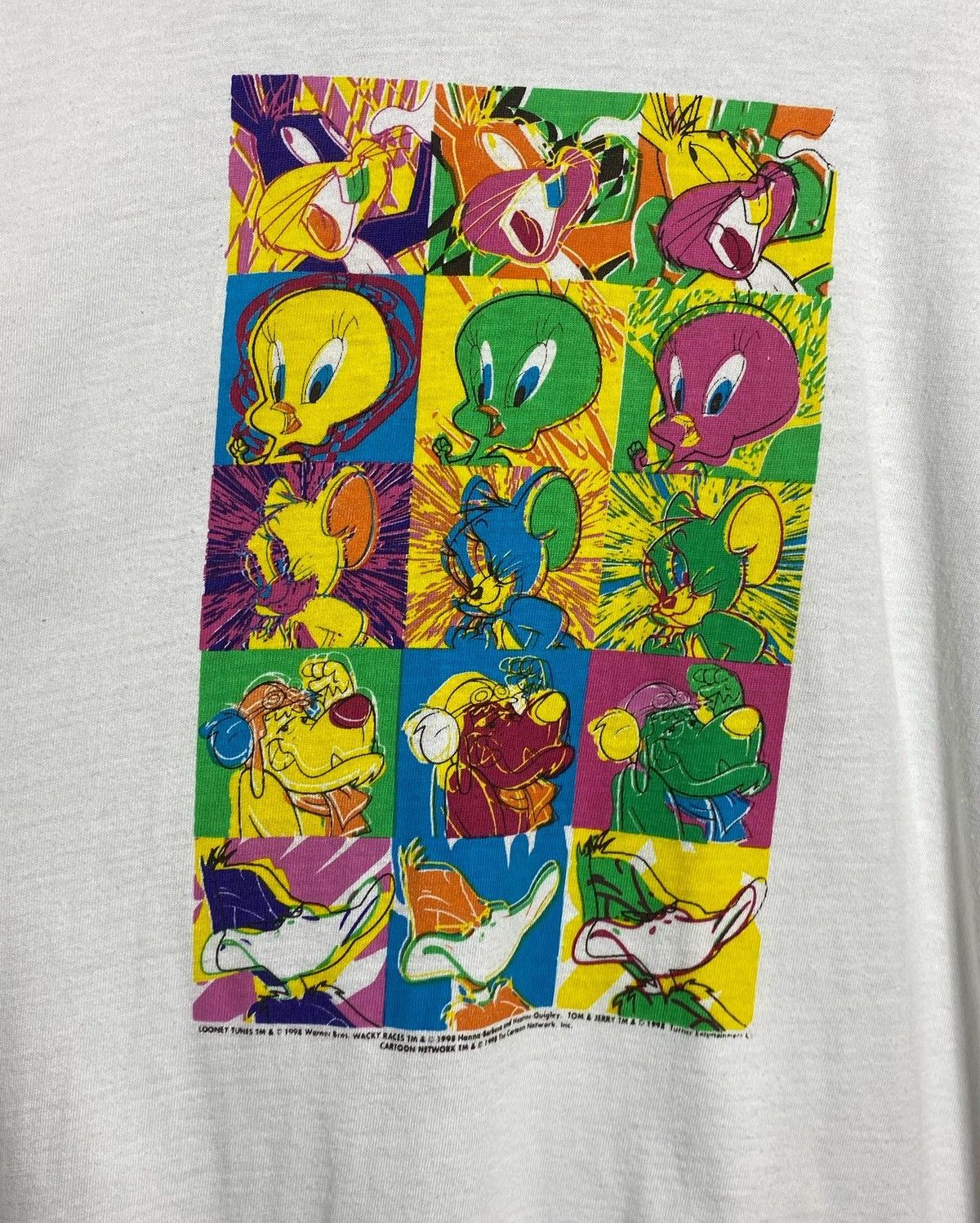 Vintage 💥Vintage Cartoon Network Tom & Jerry Looney Tunes T-Shirt Size US L / EU 52-54 / 3 - 4 Thumbnail