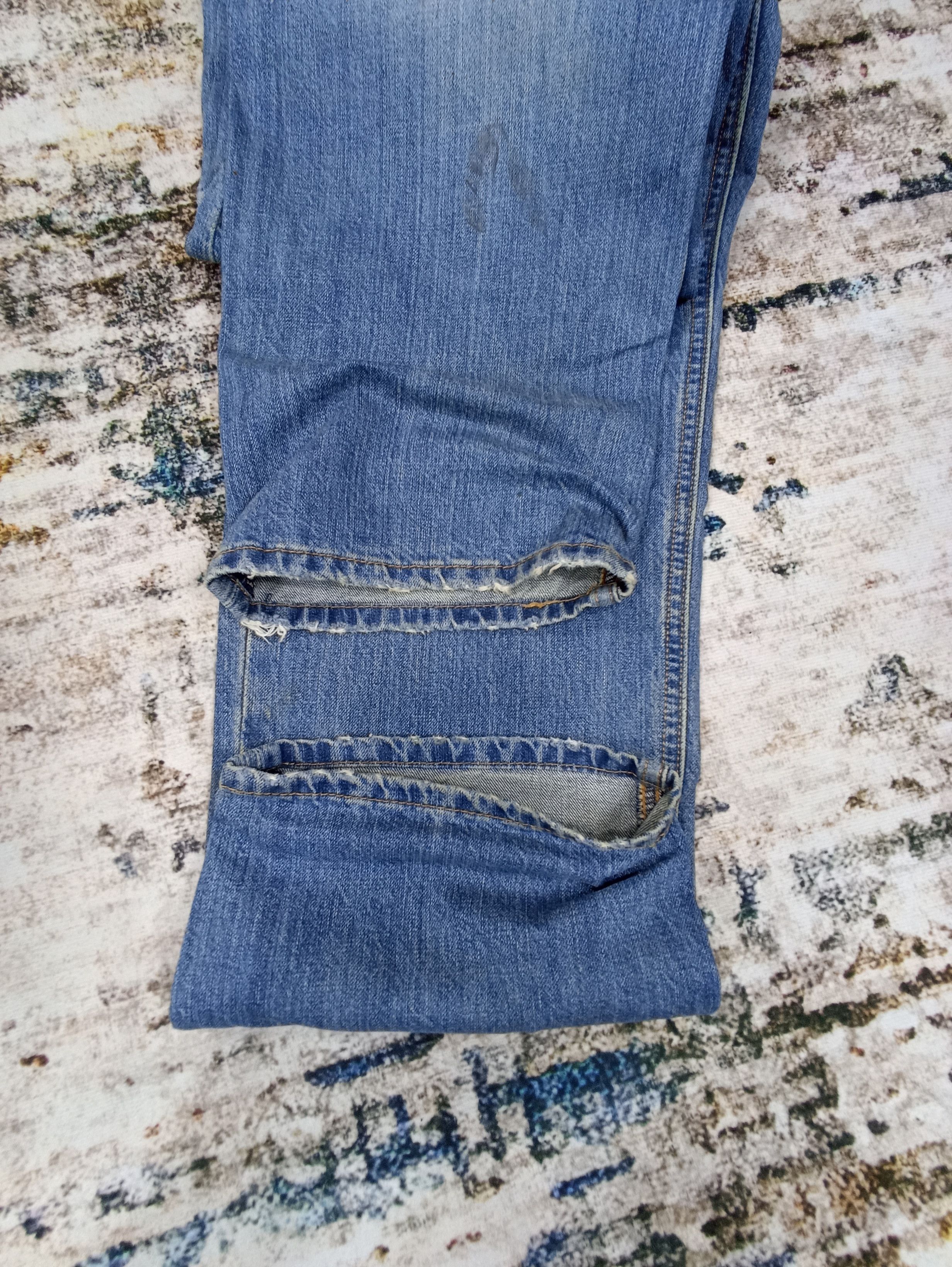Jean × Levi's × Vintage VINTAGE LEVIS DISTRESS BLUE WASH JEANS - J041 Size US 44 / EU 60 - 6 Thumbnail