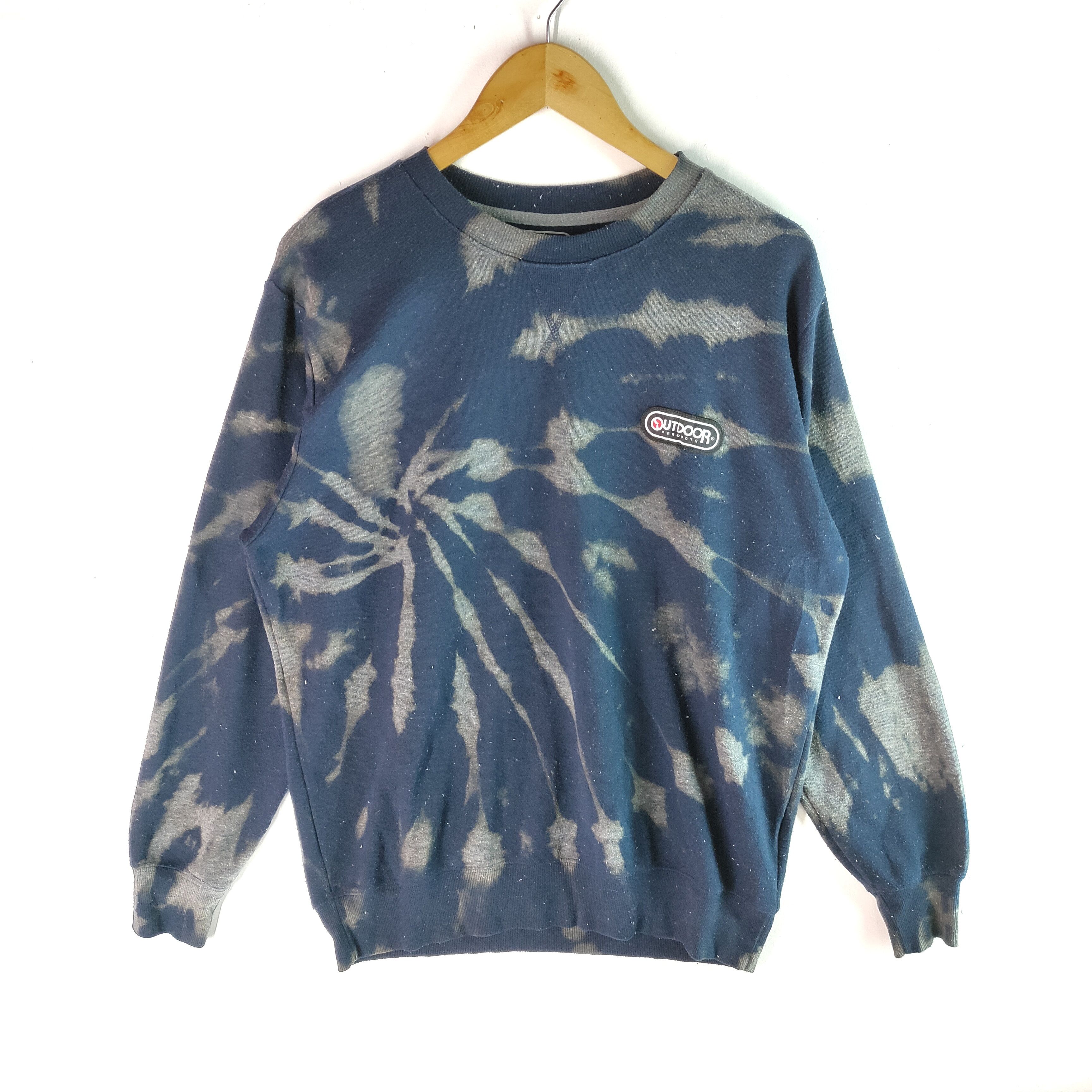 Other OUTDOOR PRODUCT Custom Bleach Wash Patch Logo Sweatshirt Size US L / EU 52-54 / 3 - 1 Thumbnail