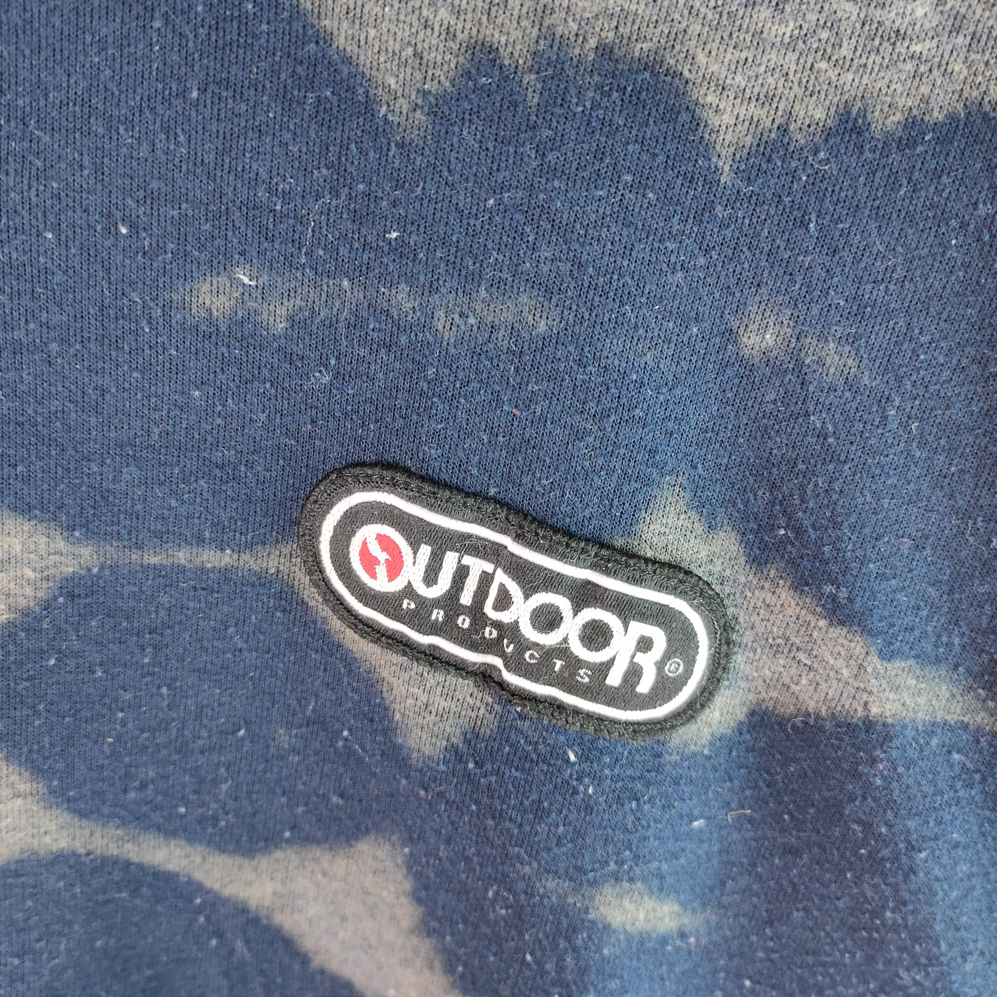Other OUTDOOR PRODUCT Custom Bleach Wash Patch Logo Sweatshirt Size US L / EU 52-54 / 3 - 2 Thumbnail