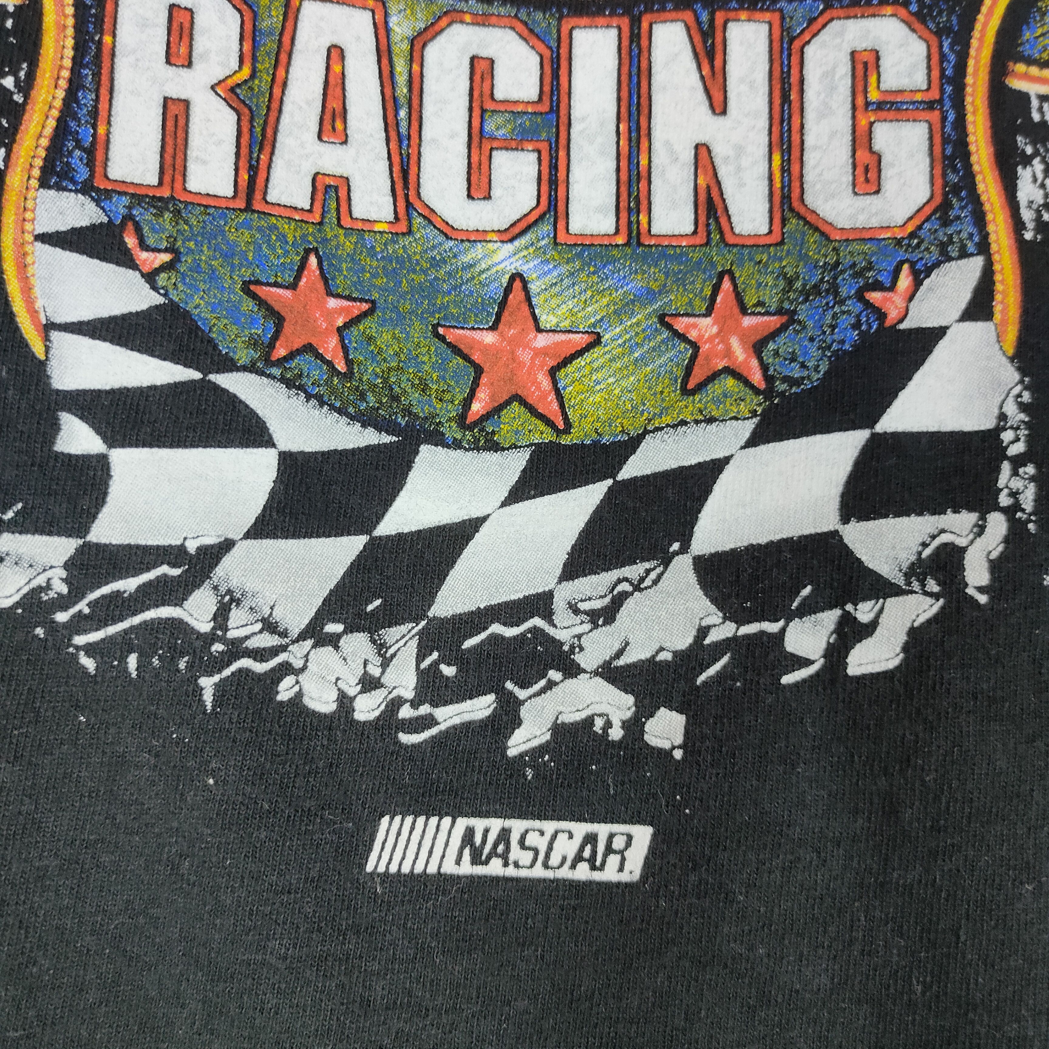 NASCAR NASCAR RACING MOTORSPORT Logo Daytona Black Shirt Size US XL / EU 56 / 4 - 3 Thumbnail