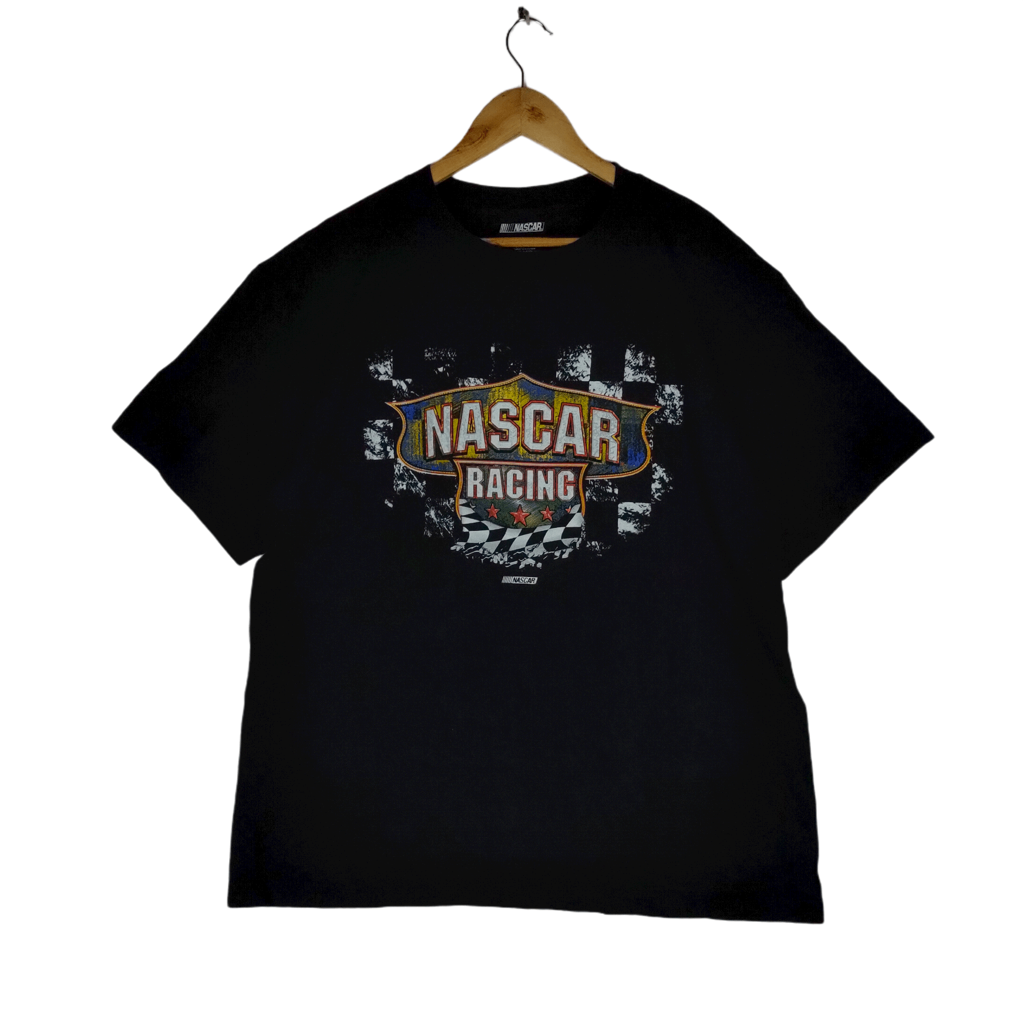 NASCAR NASCAR RACING MOTORSPORT Logo Daytona Black Shirt Size US XL / EU 56 / 4 - 1 Thumbnail