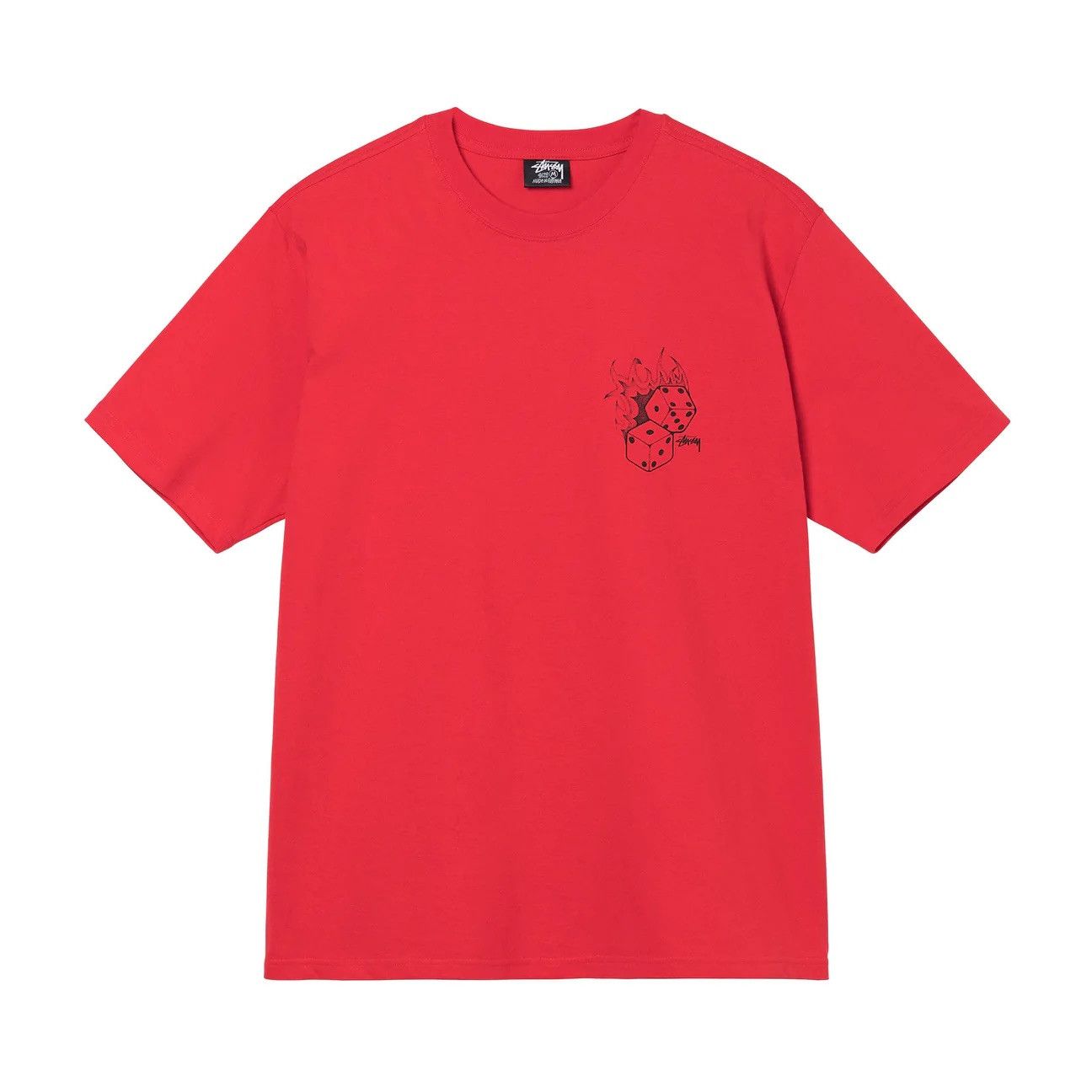 【完売間近】 Stussy Fire Dice T-Shirt Stussy Fire Dice Tee (AU) New with tag Color : Black Size