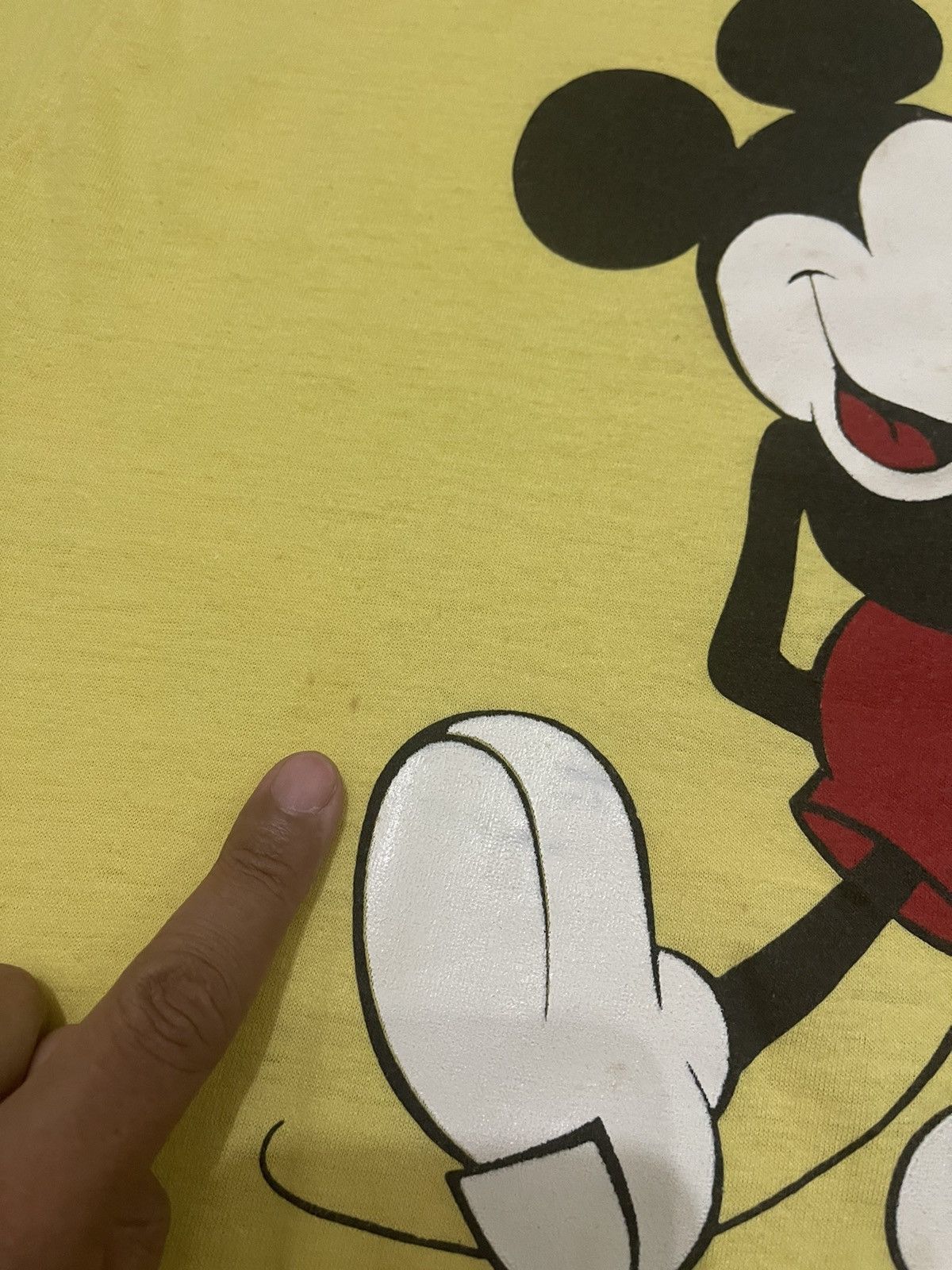 Mickey Mouse × Vintage Vintage 80s Mickey Mouse Size US M / EU 48-50 / 2 - 6 Thumbnail