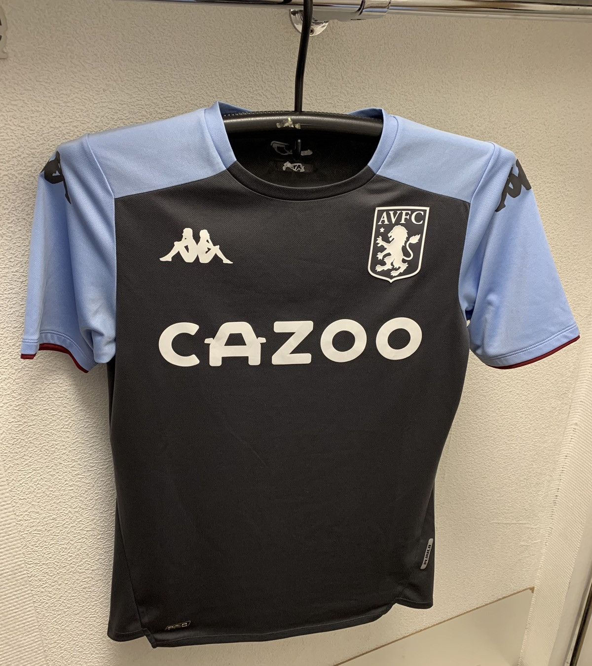 Aston Villa AVFC kappa soccer jersey CAZ00 M sz