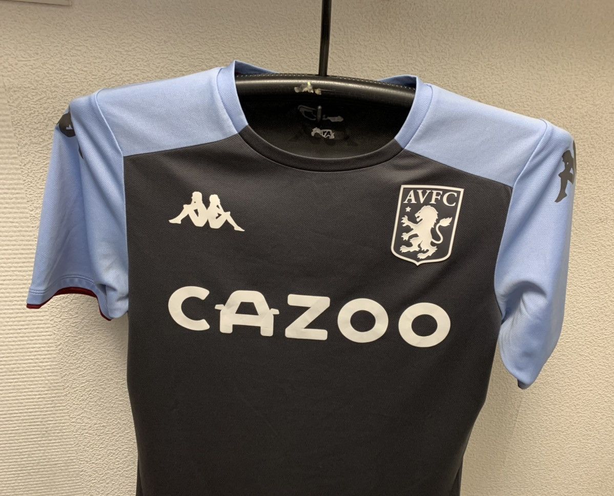Kappa Aston Villa AVFC kappa soccer jersey CAZ00 M sz Size US M / EU 48-50 / 2 - 2 Thumbnail