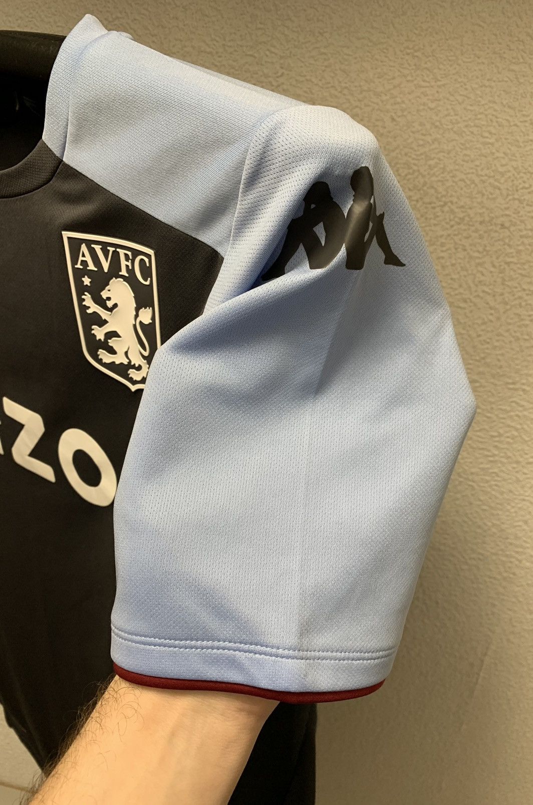 Kappa Aston Villa AVFC kappa soccer jersey CAZ00 M sz Size US M / EU 48-50 / 2 - 5 Thumbnail