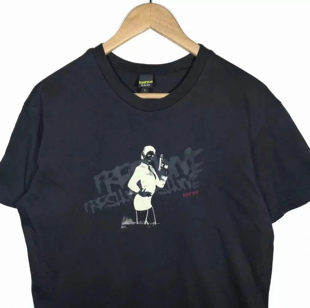 Freshjive Vintage Freshjive Streetwear t shirt Size US L / EU 52-54 / 3 - 3 Thumbnail
