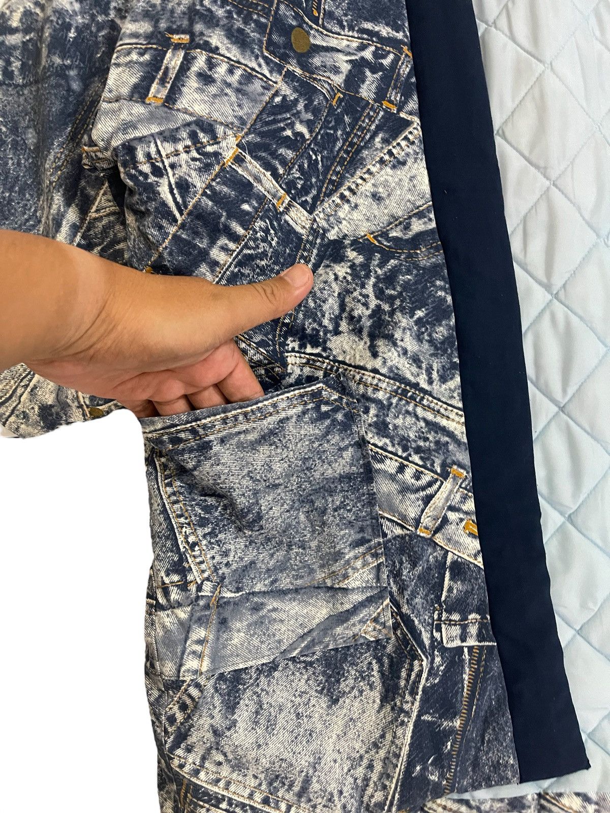 Japanese Brand × Vintage Vintage Japanese hanten jacket kimono jacket Size US L / EU 52-54 / 3 - 11 Thumbnail