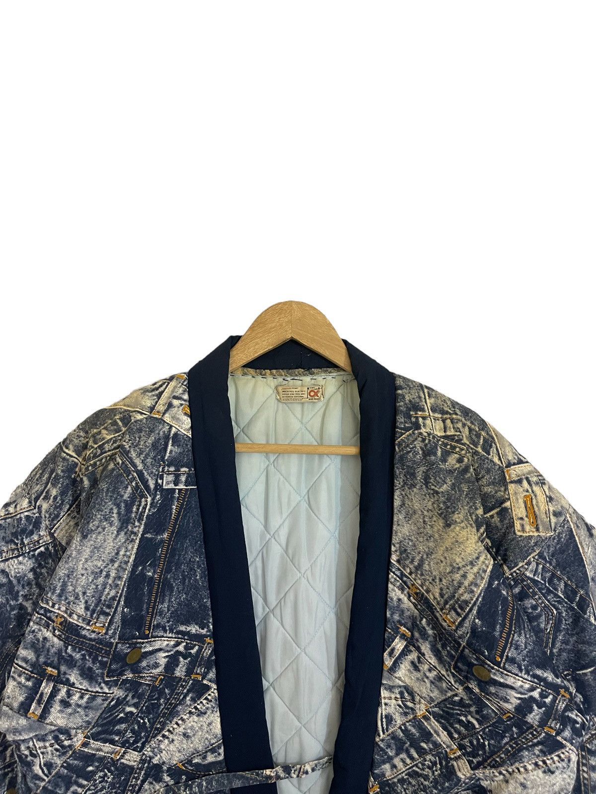Japanese Brand × Vintage Vintage Japanese hanten jacket kimono jacket Size US L / EU 52-54 / 3 - 5 Thumbnail