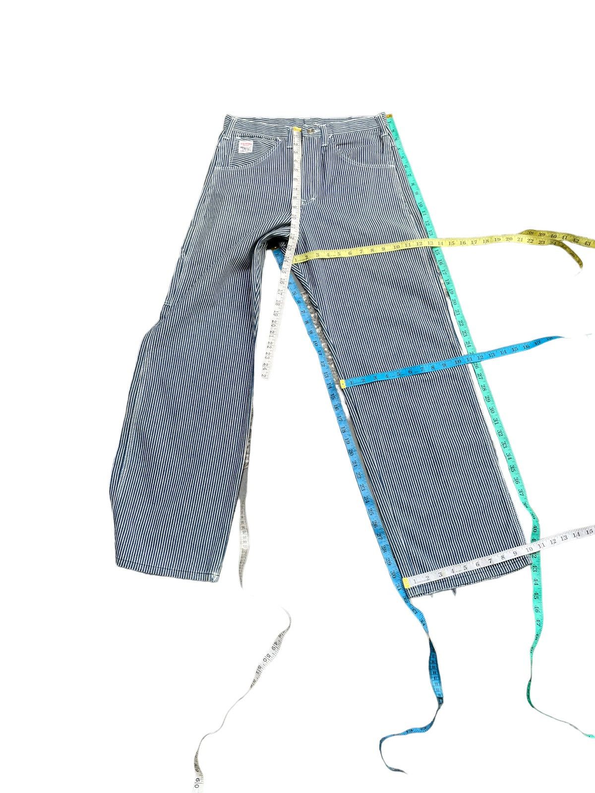 Pointer × Vintage Vintage 70’s Pointer Brand Hickory Stripes Work Denim Size US 31 - 18 Thumbnail