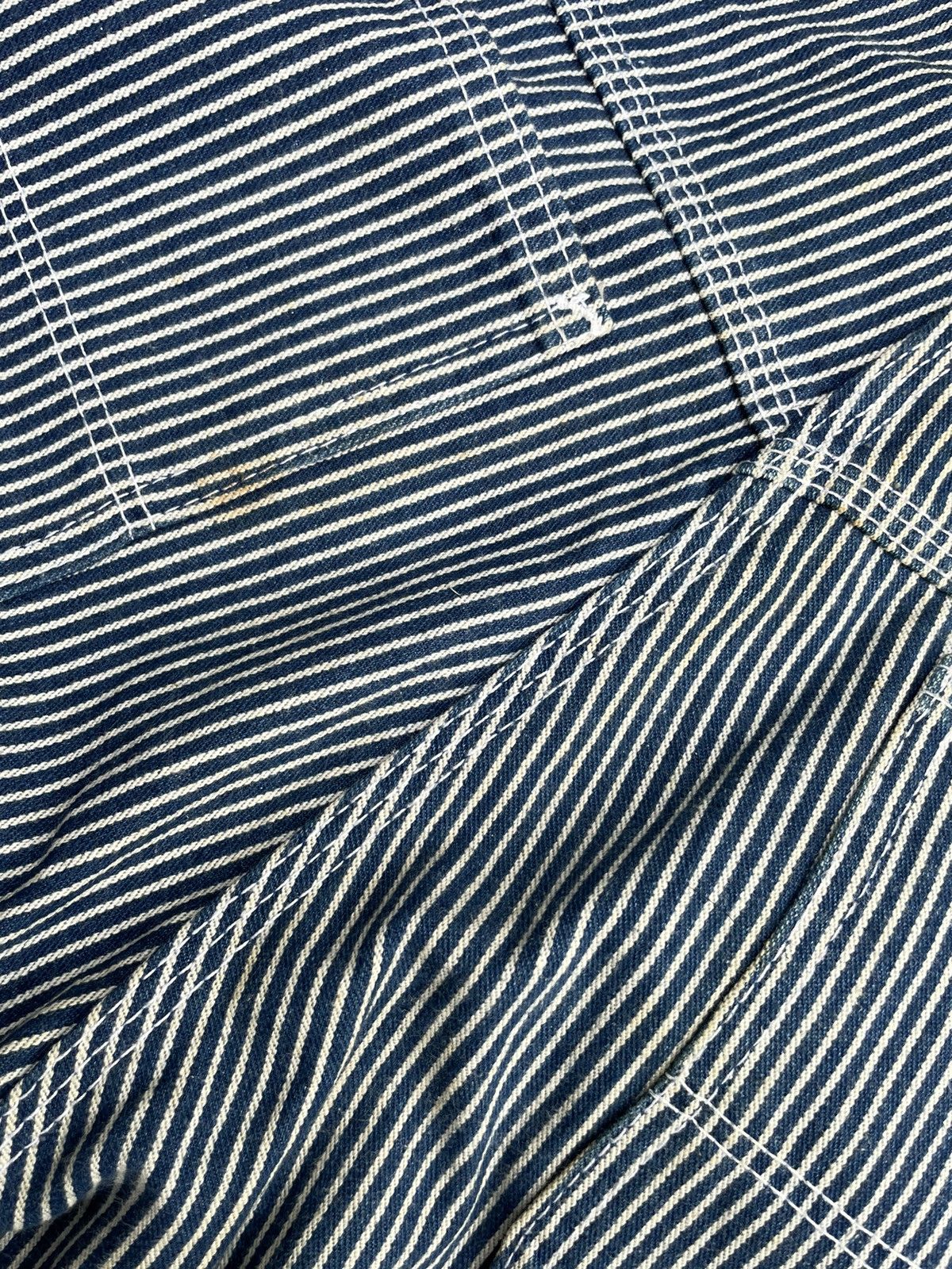 Pointer × Vintage Vintage 70’s Pointer Brand Hickory Stripes Work Denim Size US 31 - 11 Thumbnail