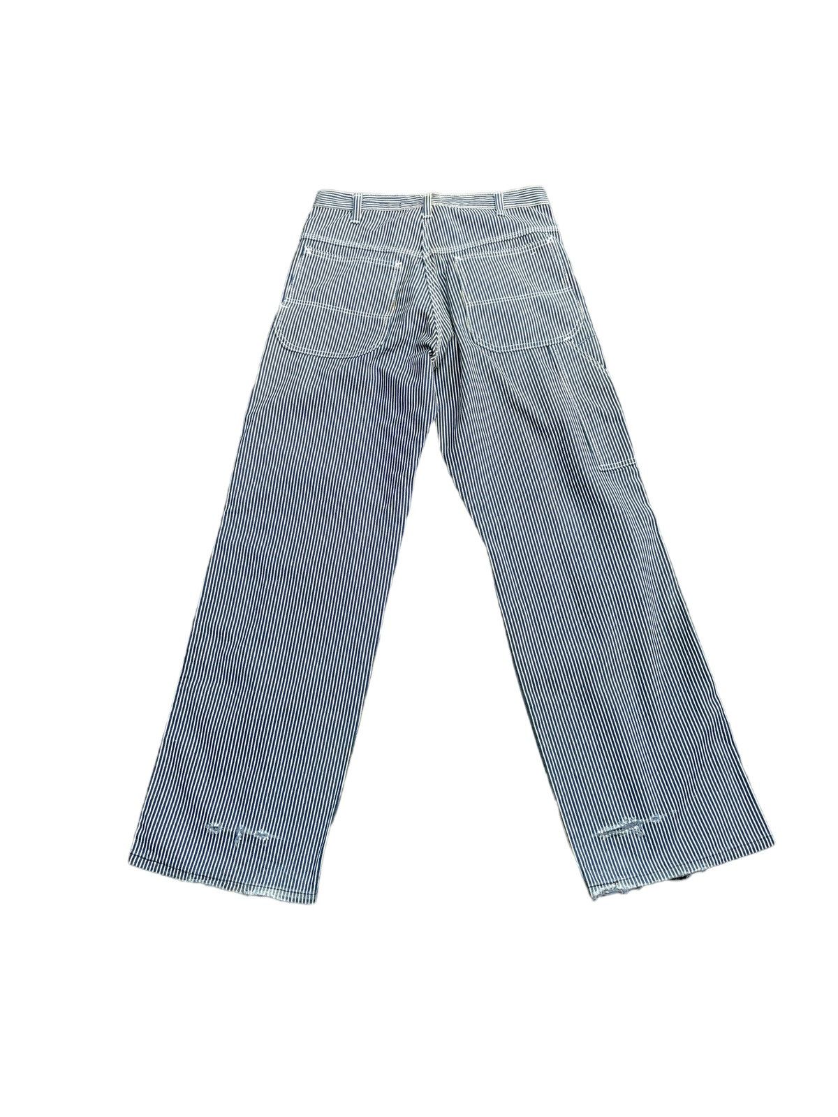 Pointer × Vintage Vintage 70’s Pointer Brand Hickory Stripes Work Denim Size US 31 - 6 Thumbnail