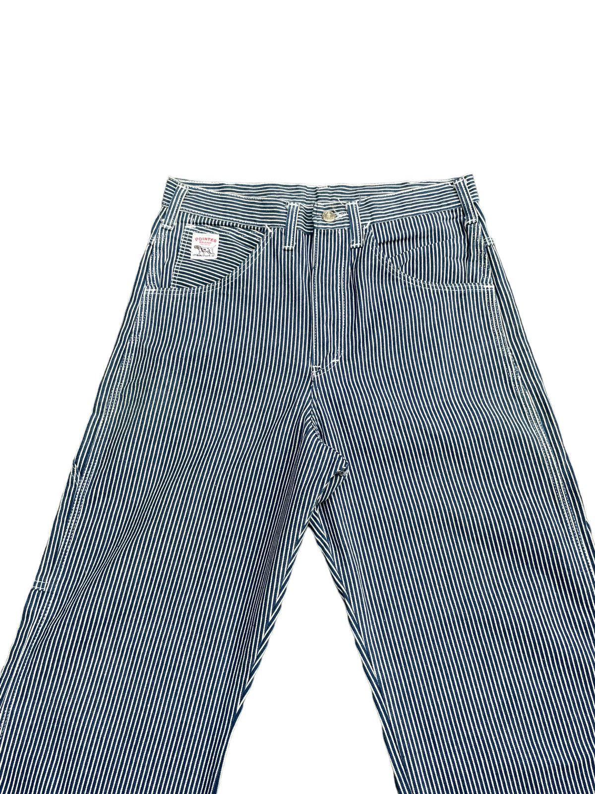 Pointer × Vintage Vintage 70’s Pointer Brand Hickory Stripes Work Denim Size US 31 - 3 Thumbnail