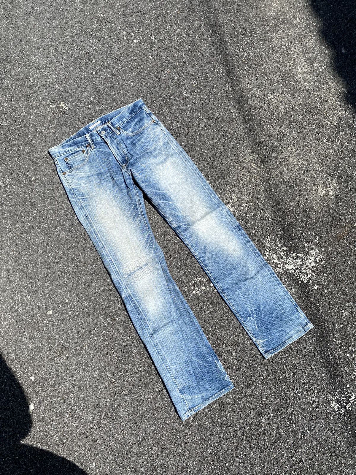 Eternal 🔥Express Shipping🔥 Japanese Eternal Distressed Jeans Size US 30 / EU 46 - 1 Thumbnail