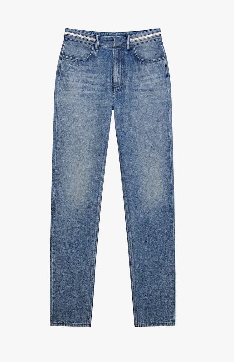 Designer × Givenchy × MMW Givenchy 4G monogram denim jeans