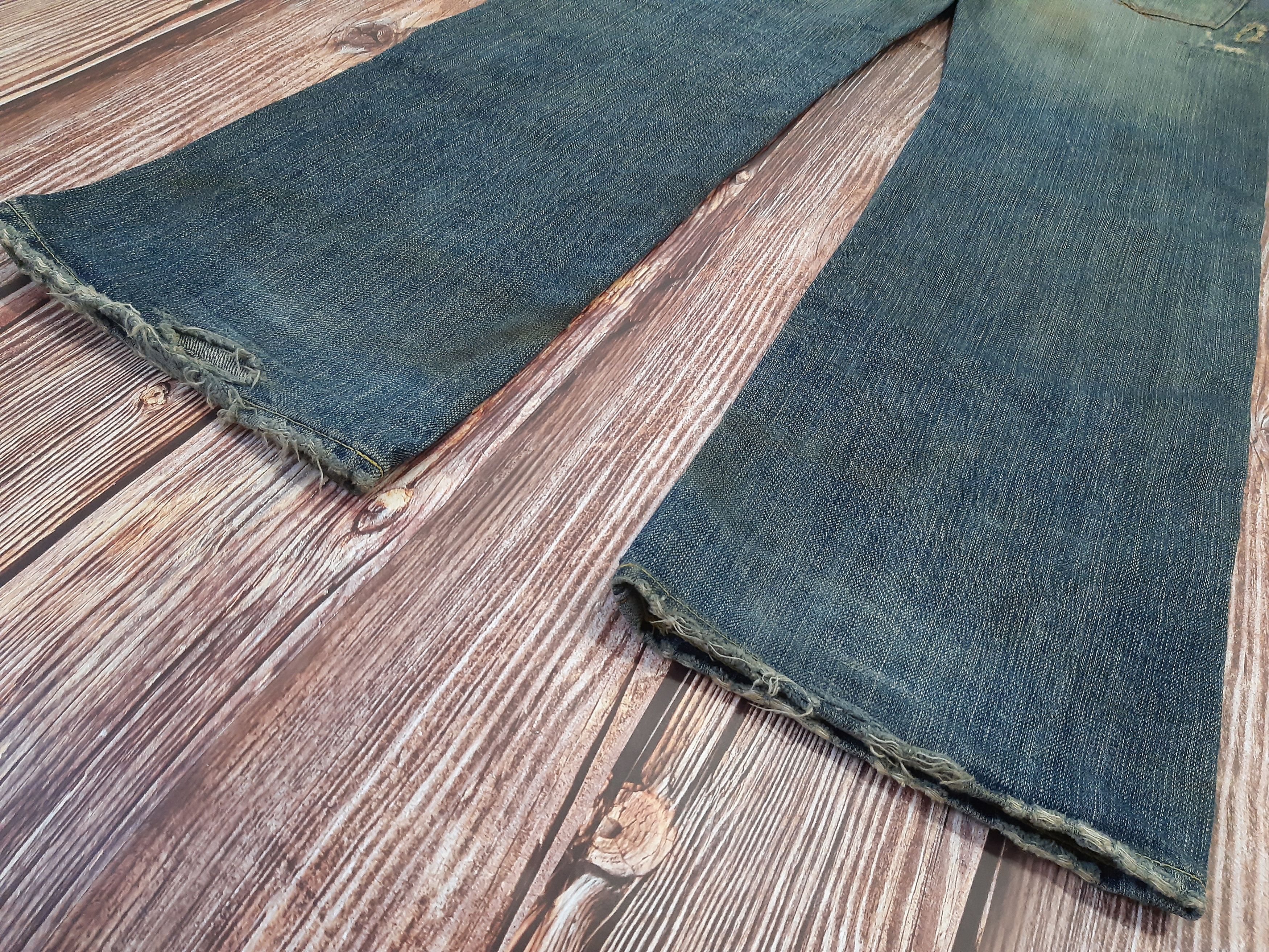 Japanese Brand × Vintage Japanese Jeans Patchworks Selvedge Vintage Size US 29 - 10 Thumbnail