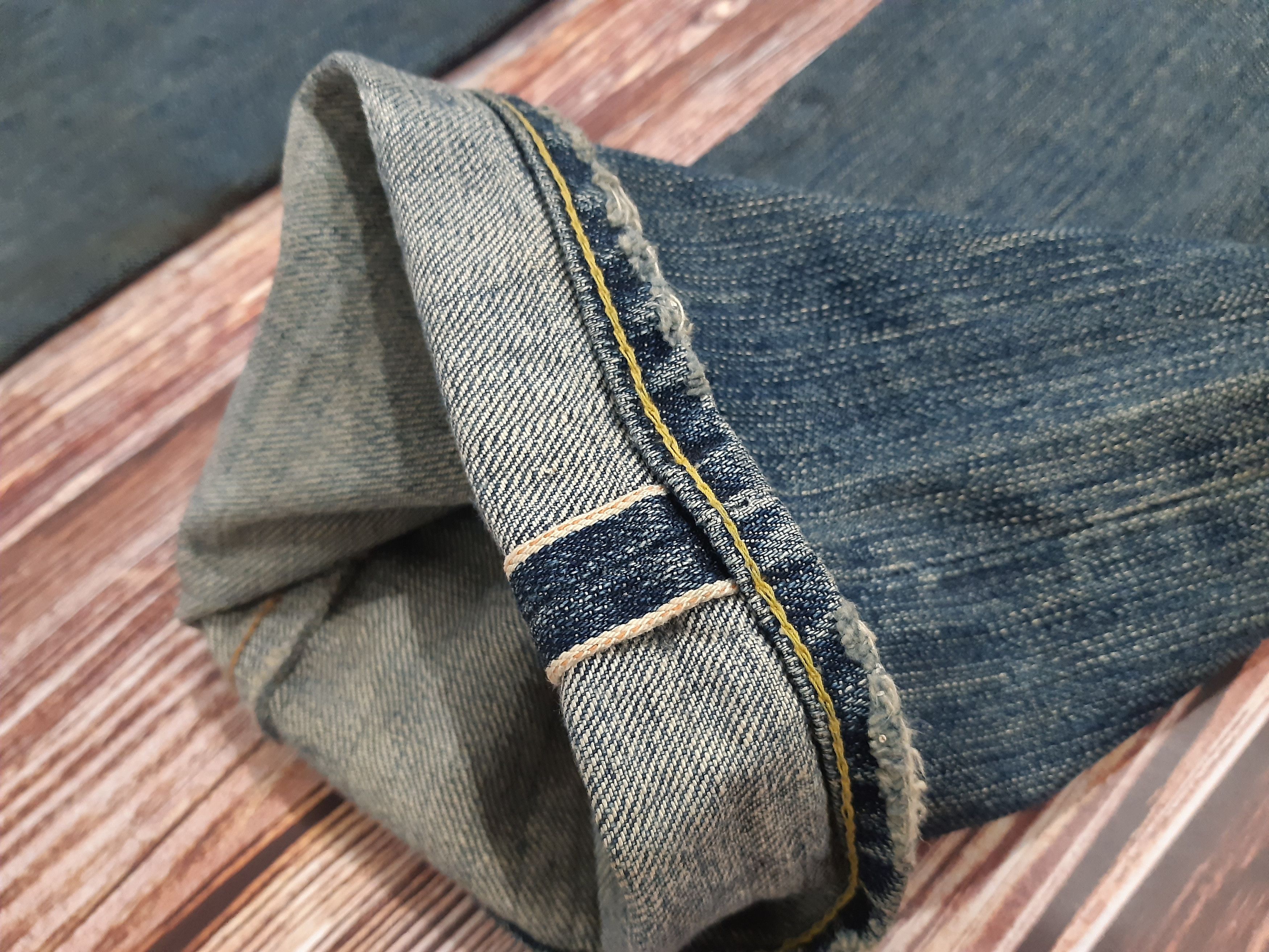 Japanese Brand × Vintage Japanese Jeans Patchworks Selvedge Vintage Size US 29 - 14 Thumbnail