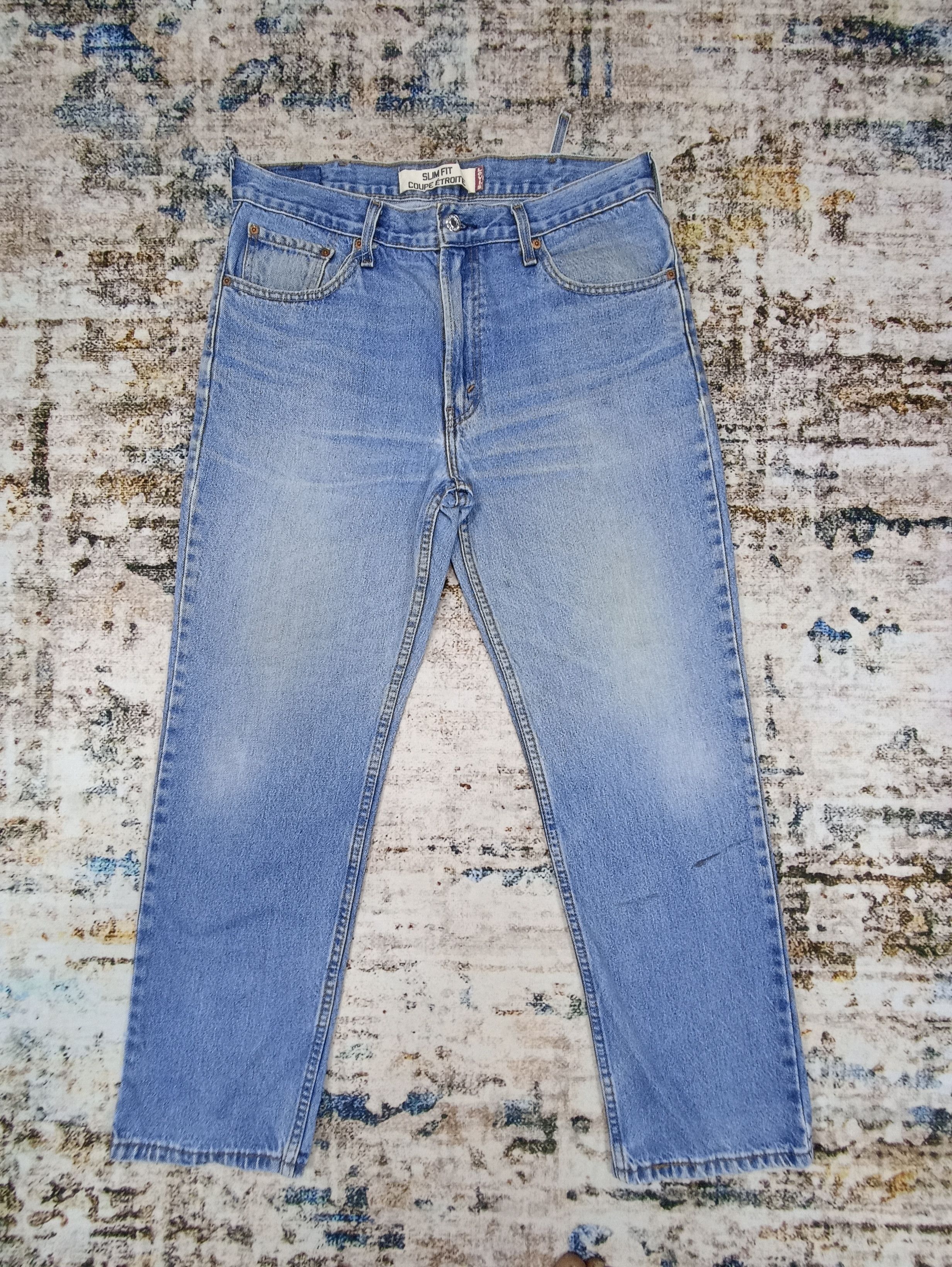 Jean × Levi's × Vintage VINTAGE LEVIS 516 BLUE WASH JEANS 36X30-J044 Size US 36 / EU 52 - 1 Thumbnail