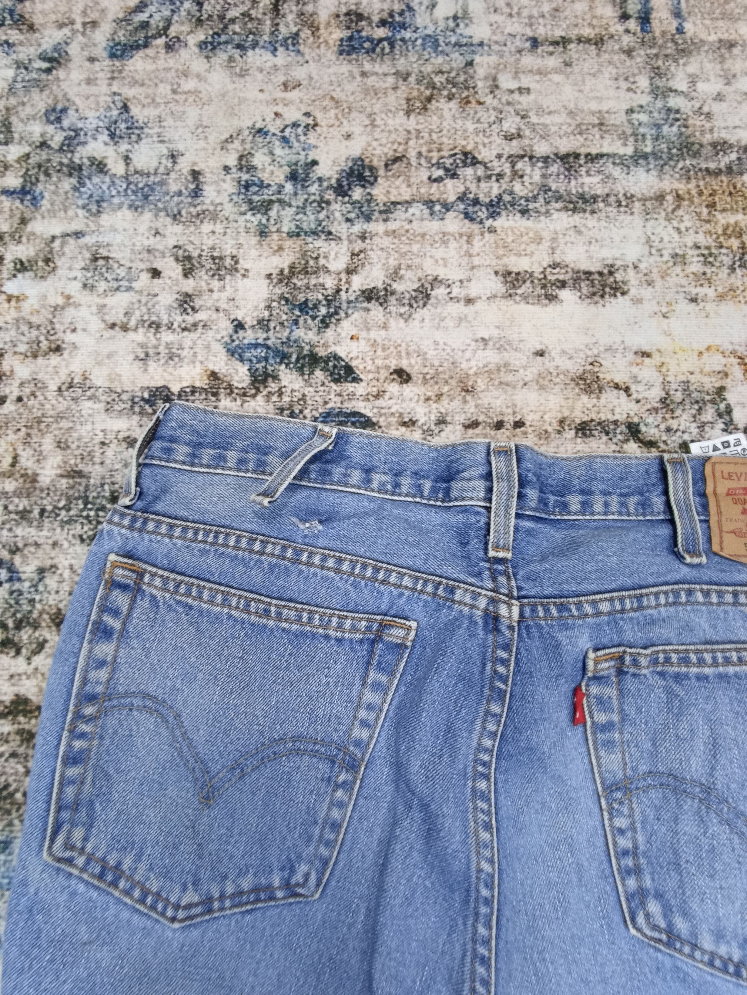 Jean × Levi's × Vintage VINTAGE LEVIS 516 BLUE WASH JEANS 36X30-J044 Size US 36 / EU 52 - 7 Thumbnail