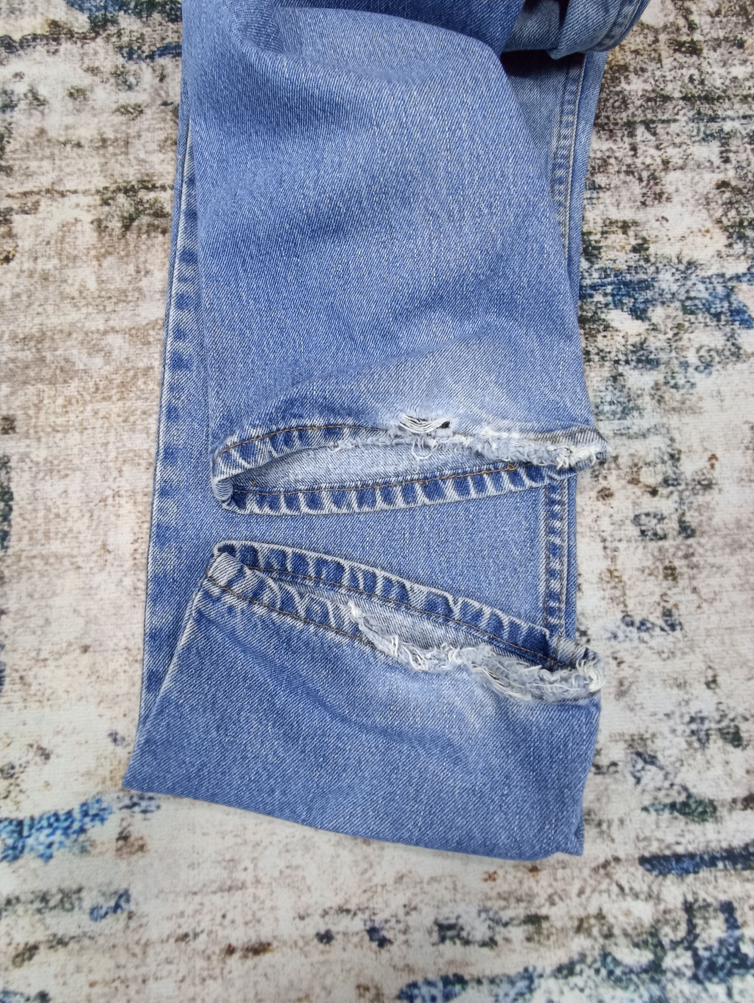 Jean × Levi's × Vintage VINTAGE LEVIS 516 BLUE WASH JEANS 36X30-J044 Size US 36 / EU 52 - 6 Thumbnail