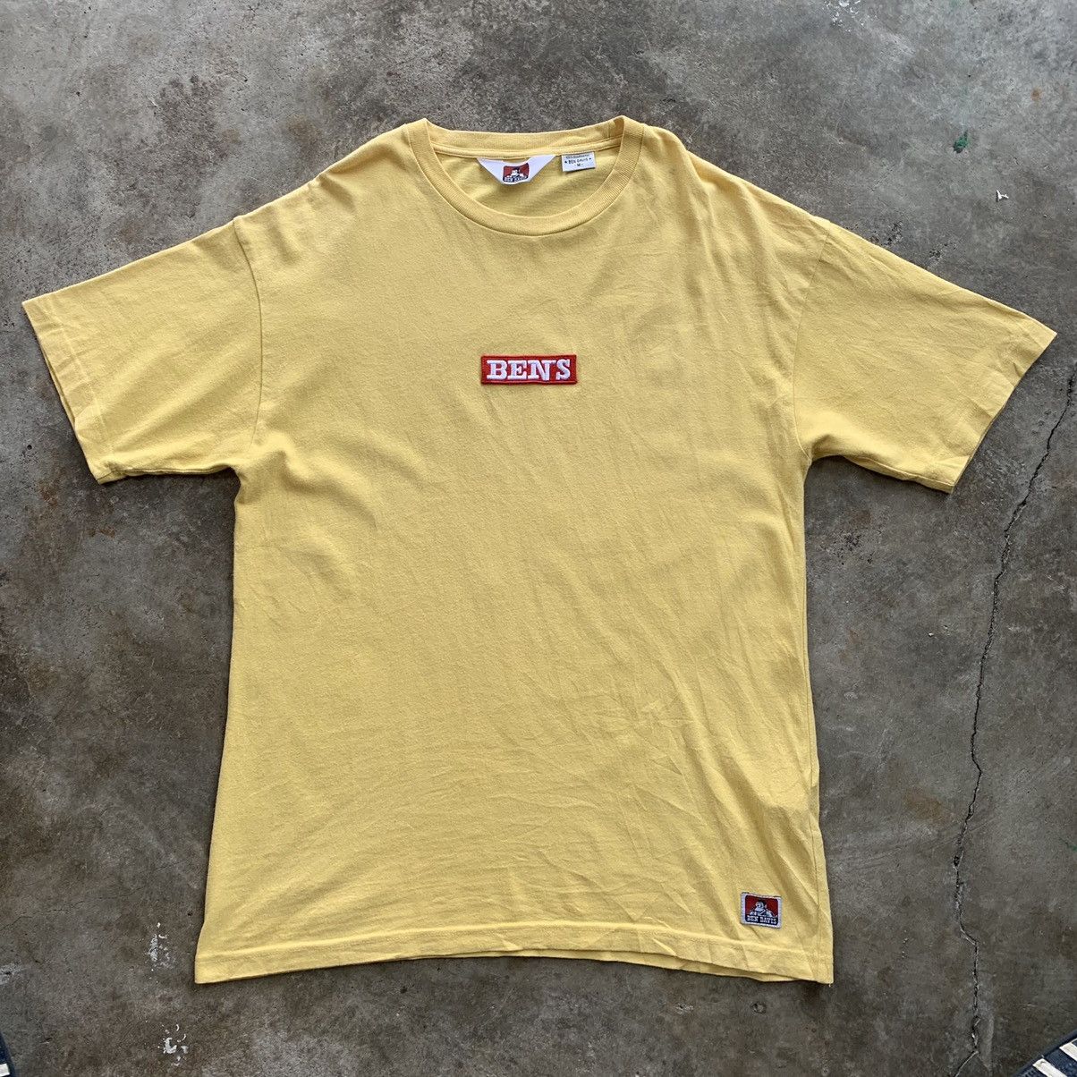 Ben Davis Ben Davis Ben’s box logo center yellow shirt tee Size US M / EU 48-50 / 2 - 10 Thumbnail