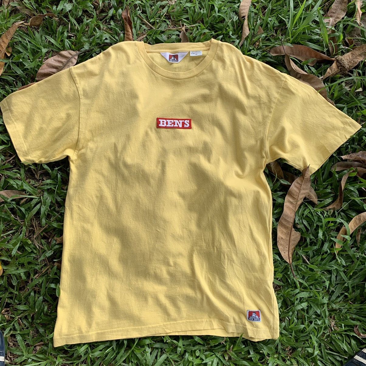 Ben Davis Ben Davis Ben’s box logo center yellow shirt tee Size US M / EU 48-50 / 2 - 12 Thumbnail