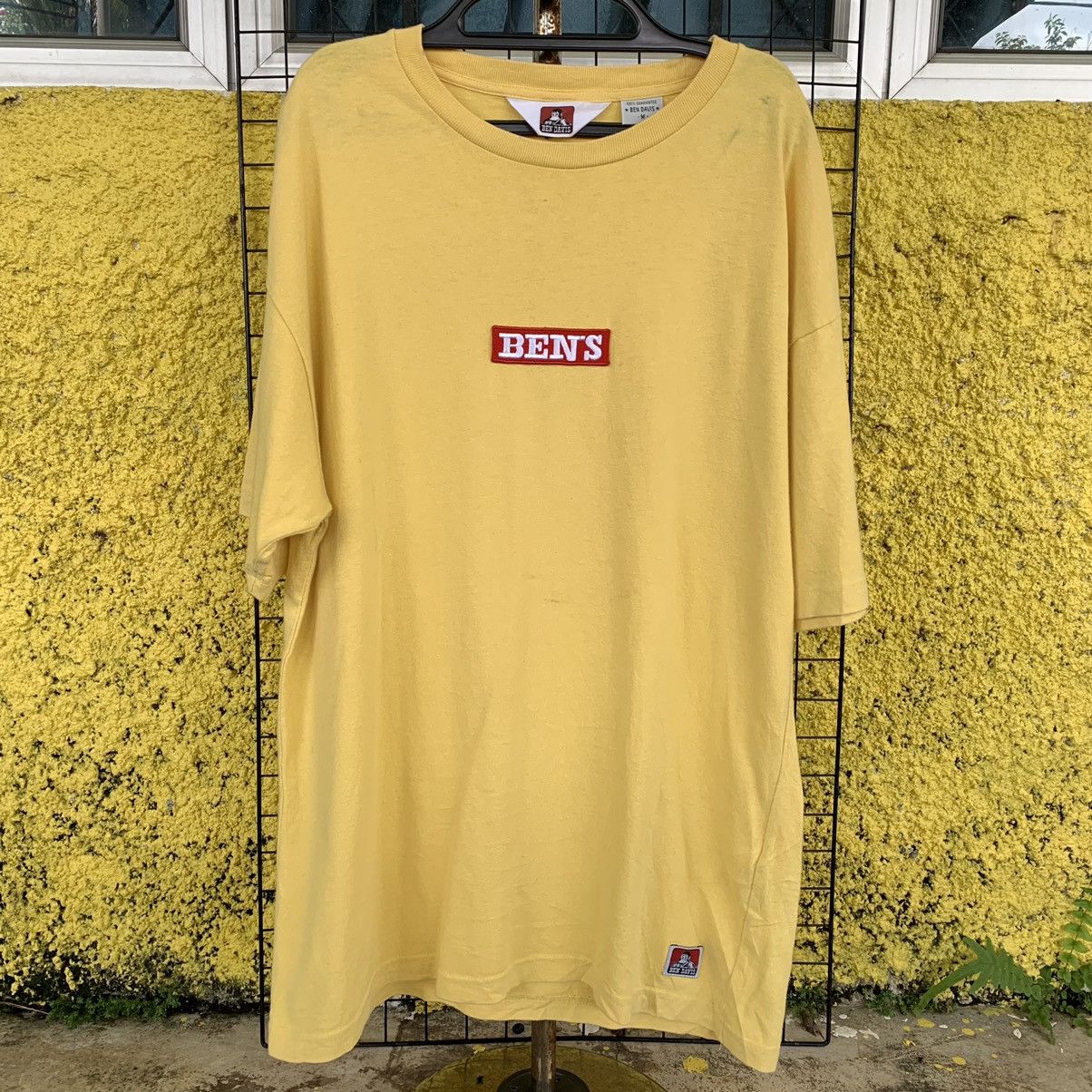 Ben Davis Ben Davis Ben’s box logo center yellow shirt tee Size US M / EU 48-50 / 2 - 1 Thumbnail