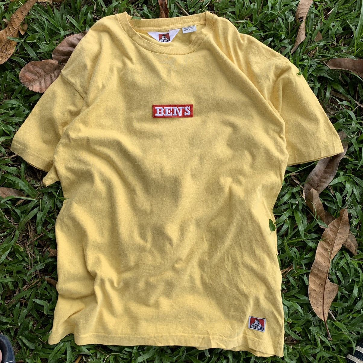 Ben Davis Ben Davis Ben’s box logo center yellow shirt tee Size US M / EU 48-50 / 2 - 3 Thumbnail