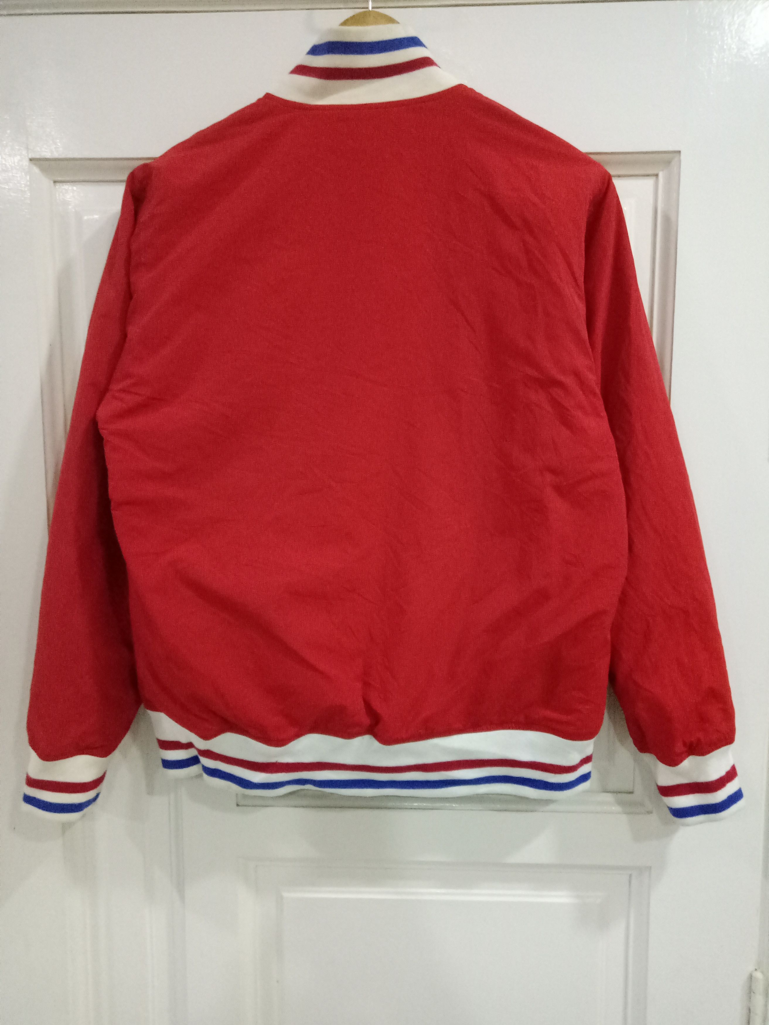 Japanese Brand × Vintage Mackdaddy Plain Varsity Jacket Size US M / EU 48-50 / 2 - 2 Thumbnail