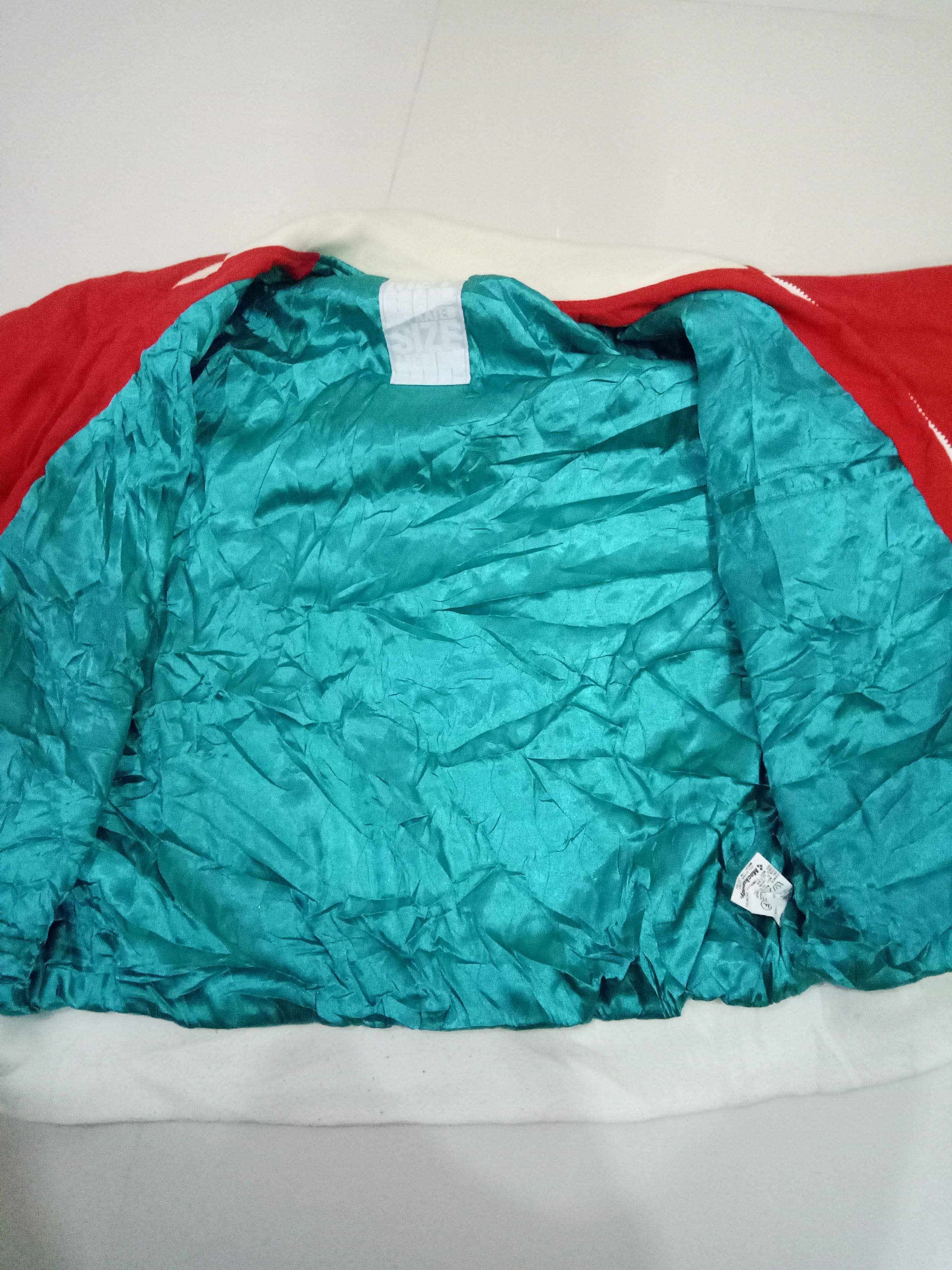 Japanese Brand × Vintage Mackdaddy Plain Varsity Jacket Size US M / EU 48-50 / 2 - 5 Thumbnail