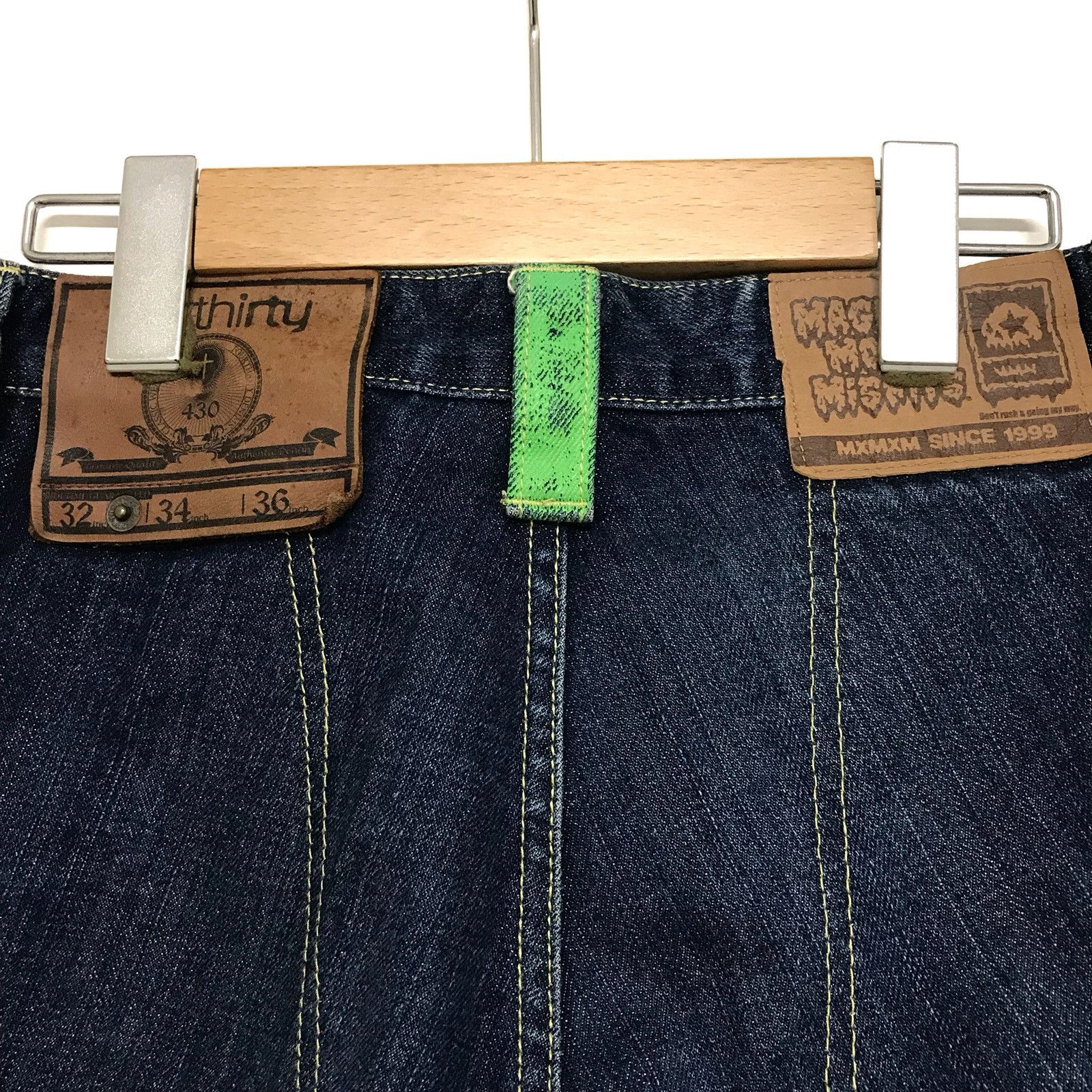 If Six Was Nine Japanese Brand Magical Mosh Misfits Jeans Size US 30 / EU 46 - 5 Thumbnail