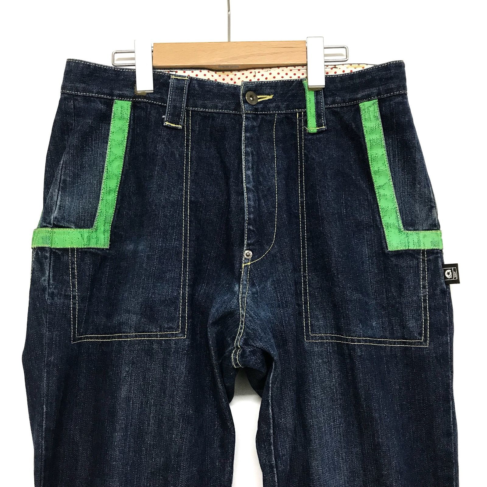 If Six Was Nine Japanese Brand Magical Mosh Misfits Jeans Size US 30 / EU 46 - 2 Thumbnail