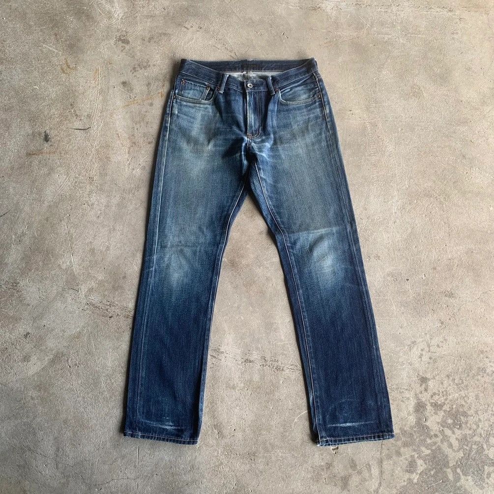 Japanese Brand 💥STEALS💥 Japanese Vintage 33x33 Jeans Sun Faded Denim Pant Size US 33 - 1 Thumbnail