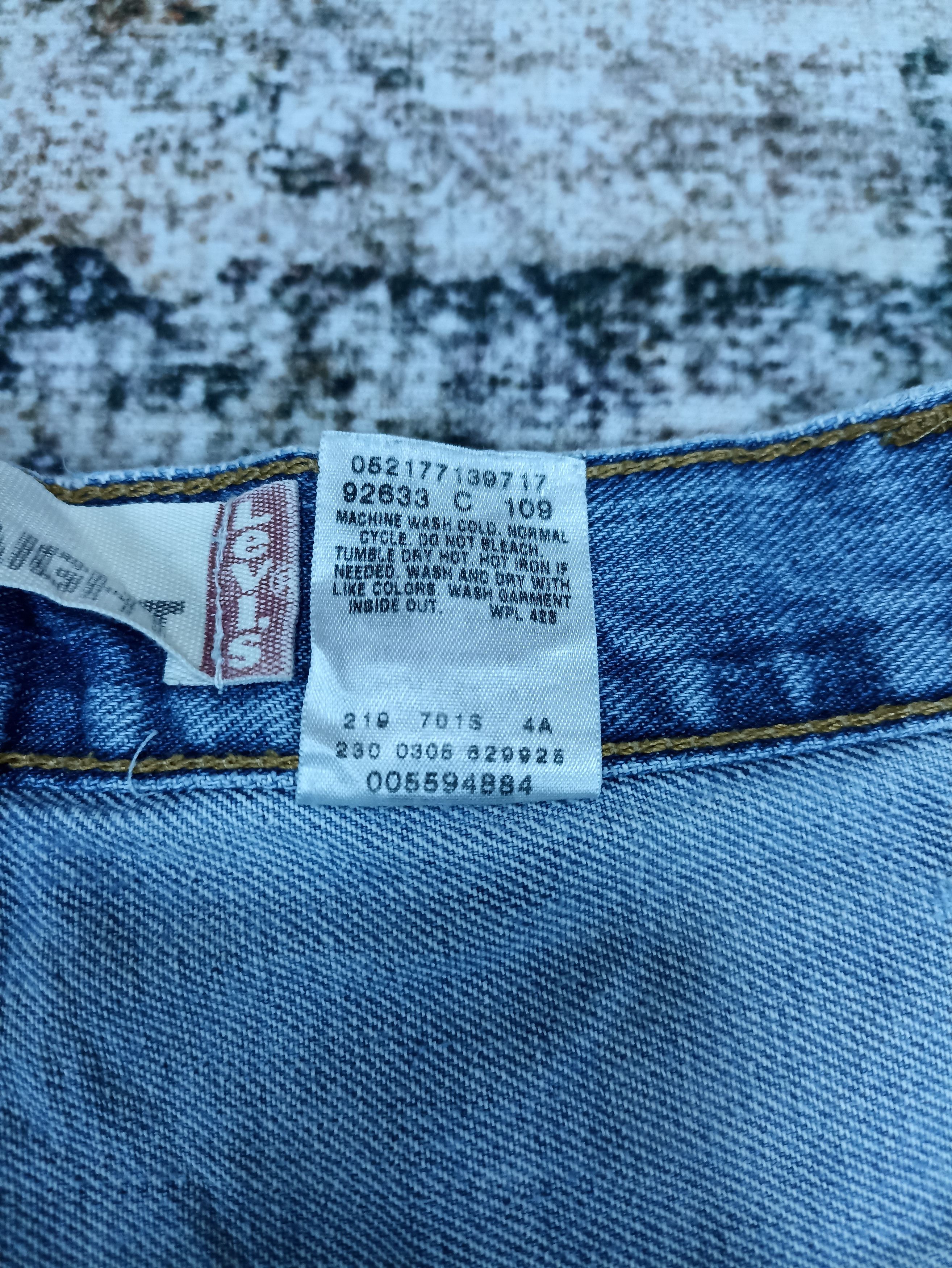 Jean × Levi's × Vintage VINTAGE LEVI'S 559 DISTRESS BLUE WASH JEANS - J046 Size US 39 - 5 Thumbnail