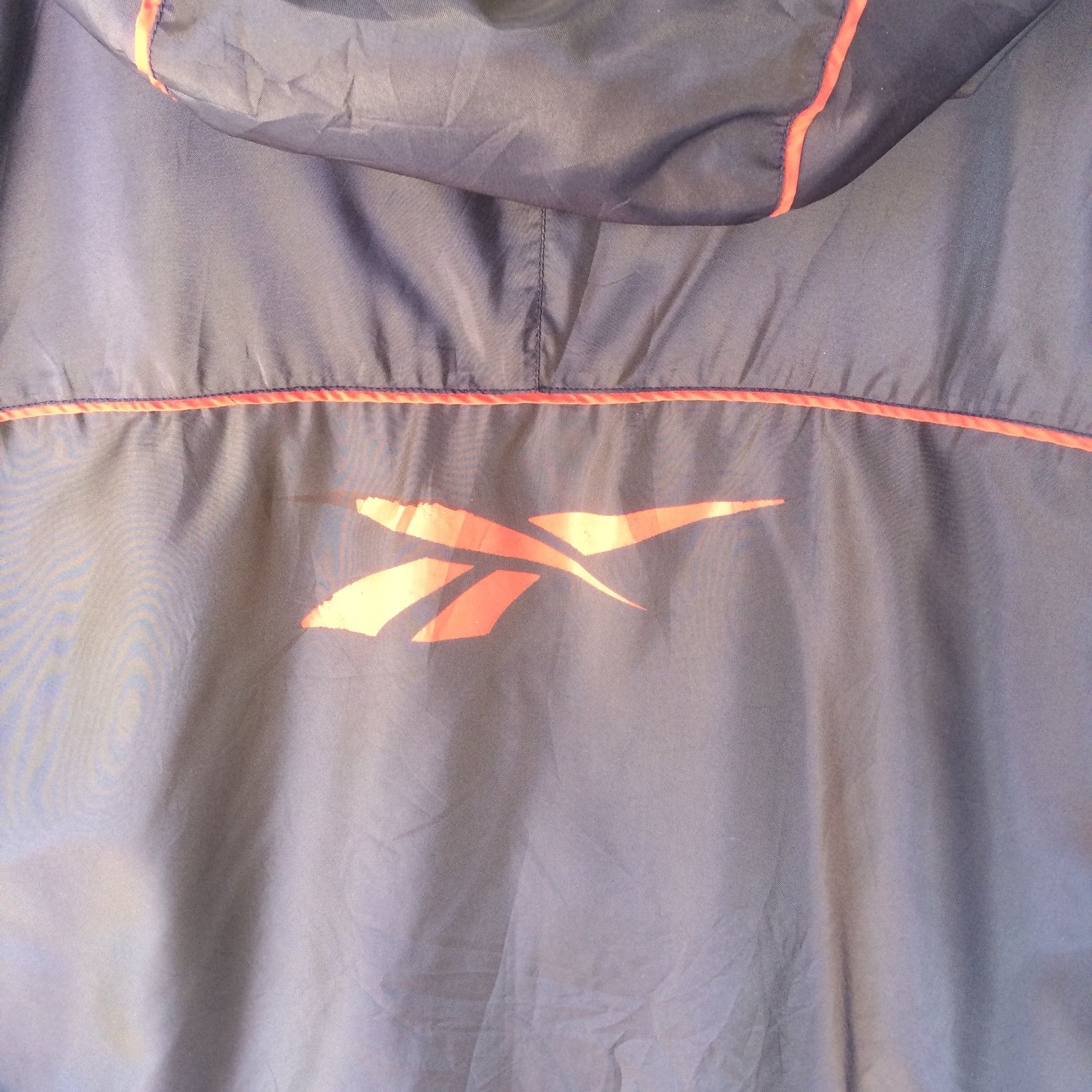 Reebok Reebok Side Tape Windbreaker Hoodie Size US XXL / EU 58 / 5 - 9 Thumbnail