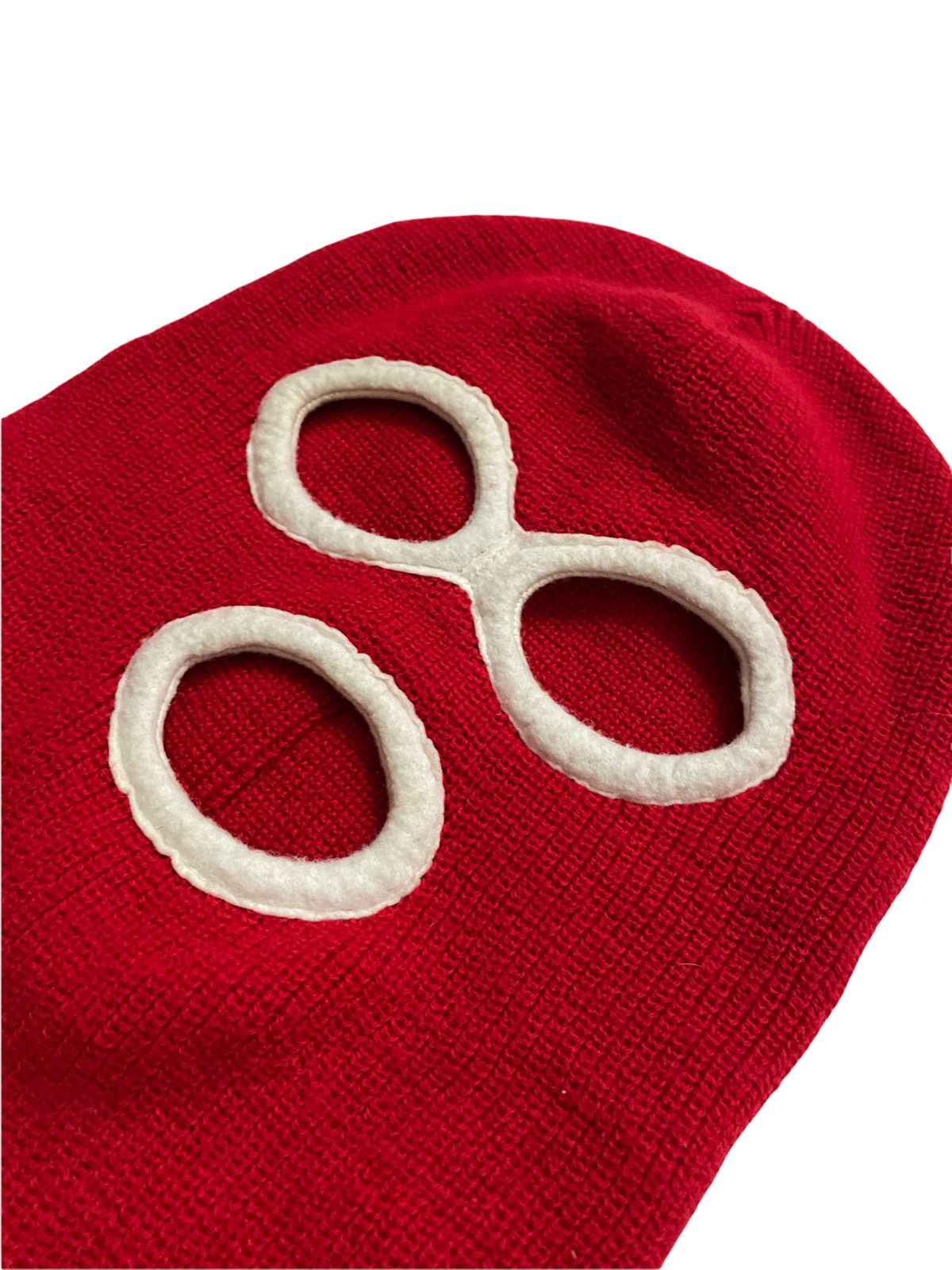 Japanese Brand Japanese Red Balaclava Mask Size ONE SIZE - 4 Thumbnail