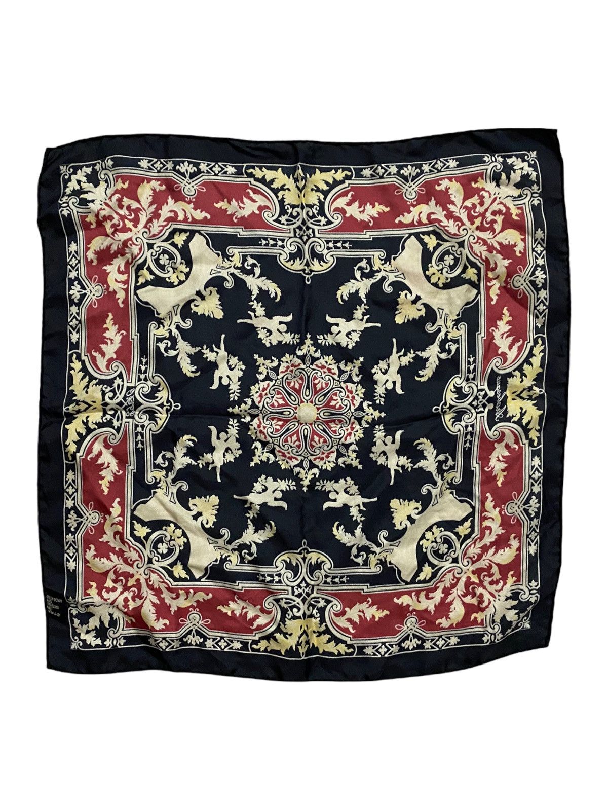 Etro × Vintage 100% SILK ETRO handkerchief made in Italy Size ONE SIZE - 7 Thumbnail