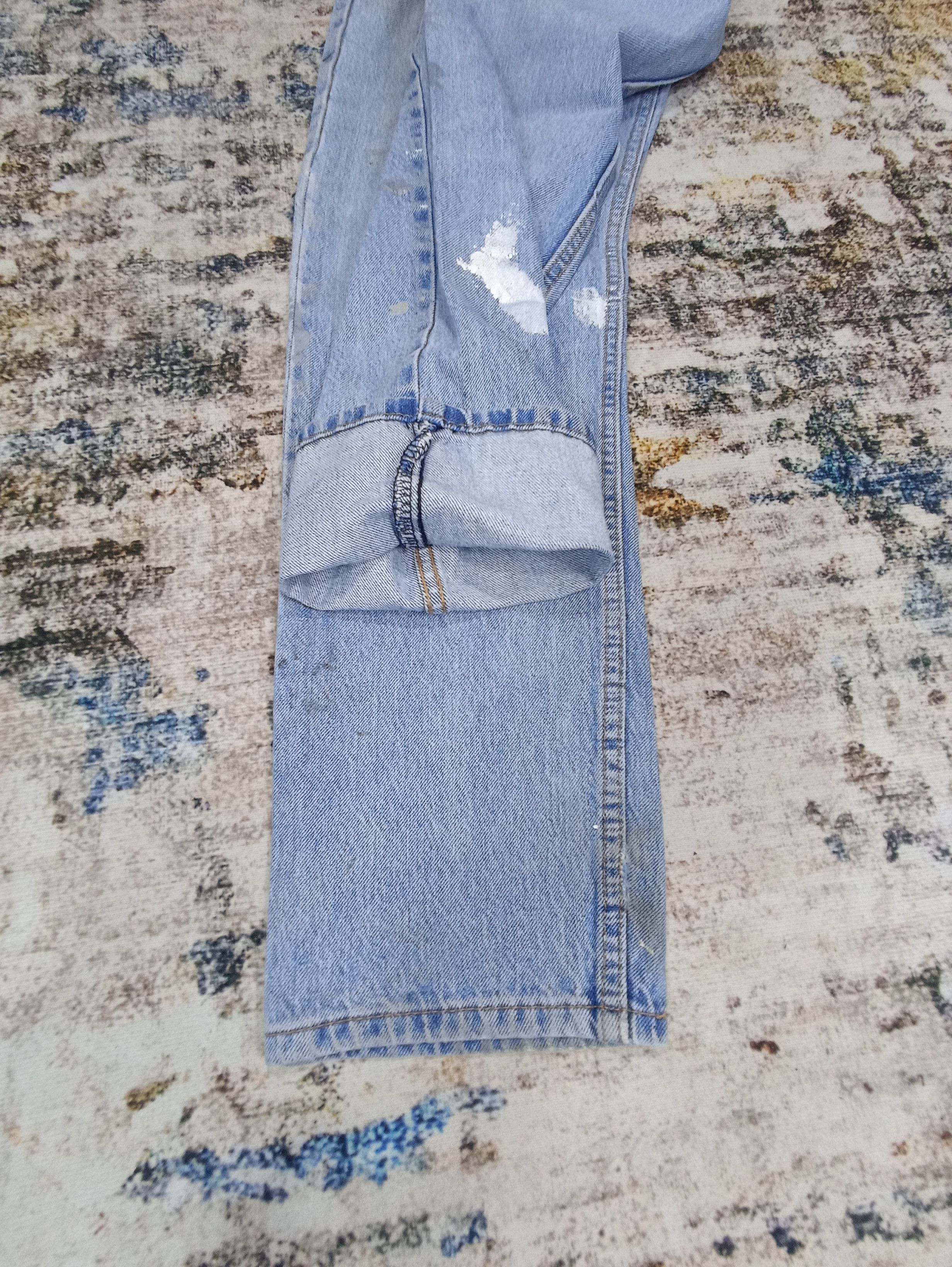 Jean × Levi's × Vintage VINTAGE LEVI'S 502 Light Wash JEANS - J048 Size US 30 / EU 46 - 6 Thumbnail