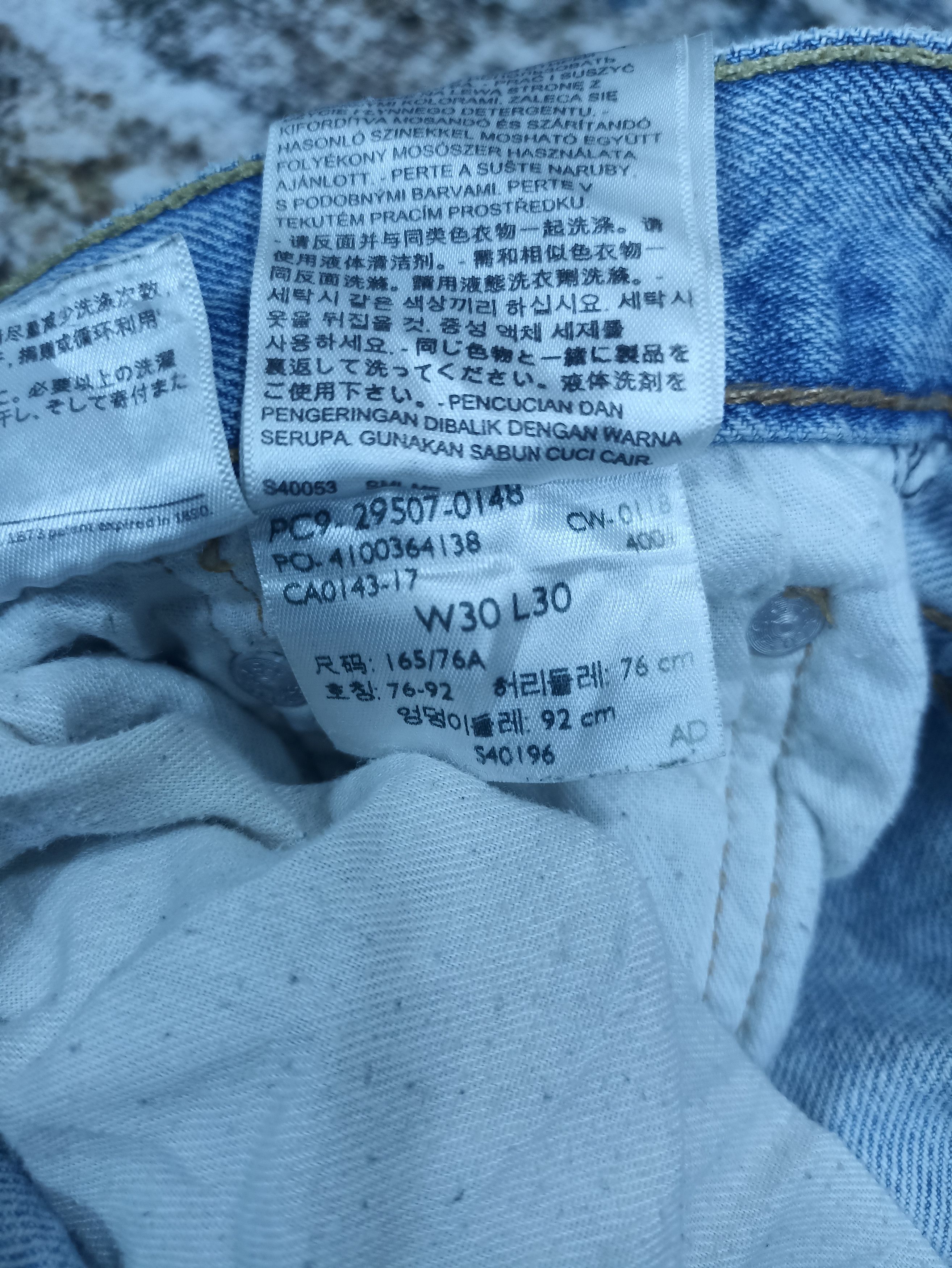 Jean × Levi's × Vintage VINTAGE LEVI'S 502 Light Wash JEANS - J048 Size US 30 / EU 46 - 5 Thumbnail