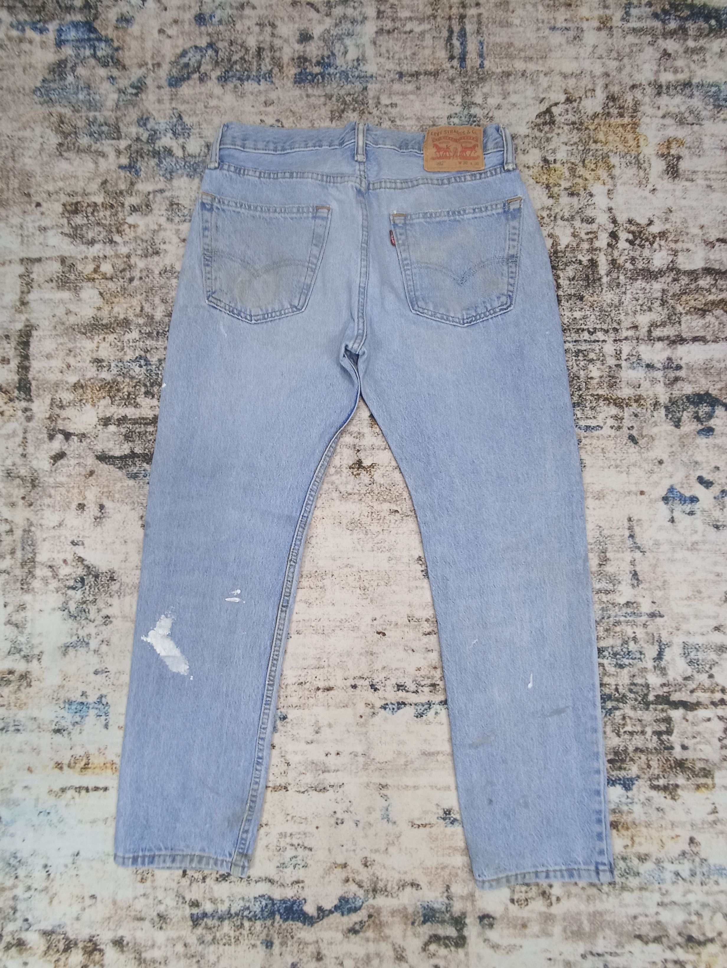 Jean × Levi's × Vintage VINTAGE LEVI'S 502 Light Wash JEANS - J048 Size US 30 / EU 46 - 2 Thumbnail