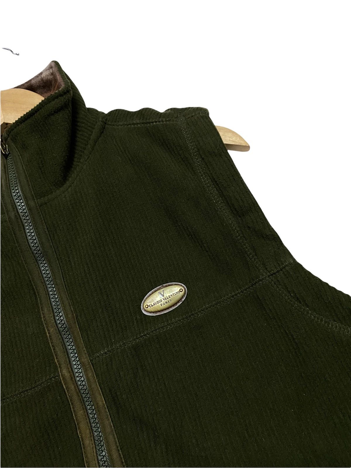 Valentino Claudio Valentino corduroy Vest Turtleneck Jacket Size US L / EU 52-54 / 3 - 4 Thumbnail