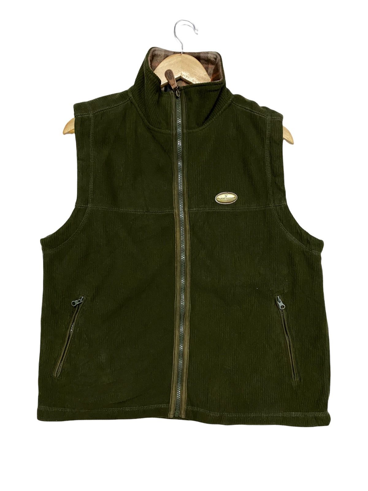 Valentino Claudio Valentino corduroy Vest Turtleneck Jacket Size US L / EU 52-54 / 3 - 1 Thumbnail