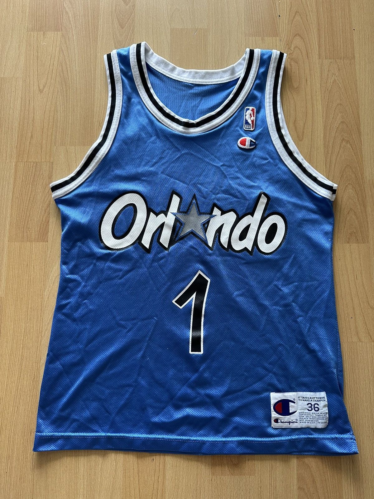 Vintage Vintage 90s Penny Hardaway Orlando Magic Champion Jersey, Grailed