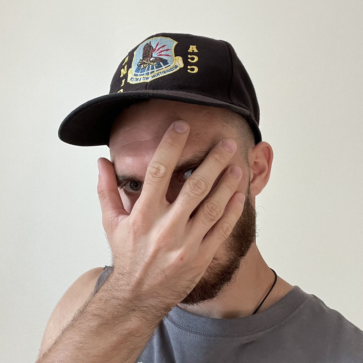 Otto × Vintage VINTAGE 90’S OTTO “ACC AMIC” MILITARY CAP Size ONE SIZE - 2 Thumbnail