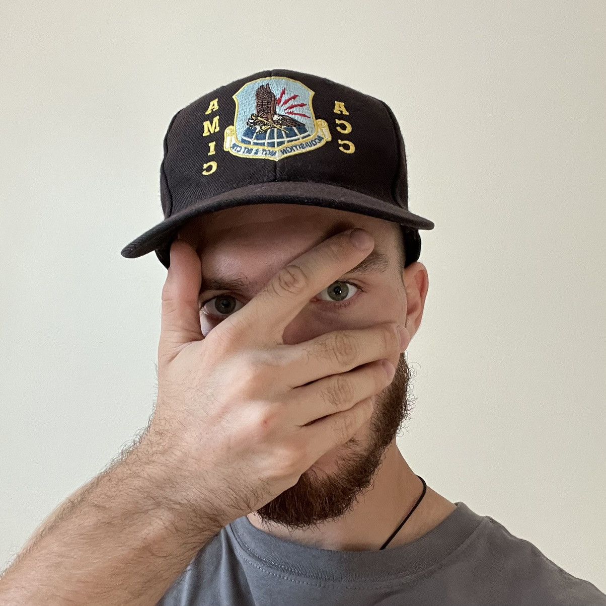 Otto × Vintage VINTAGE 90’S OTTO “ACC AMIC” MILITARY CAP Size ONE SIZE - 1 Thumbnail
