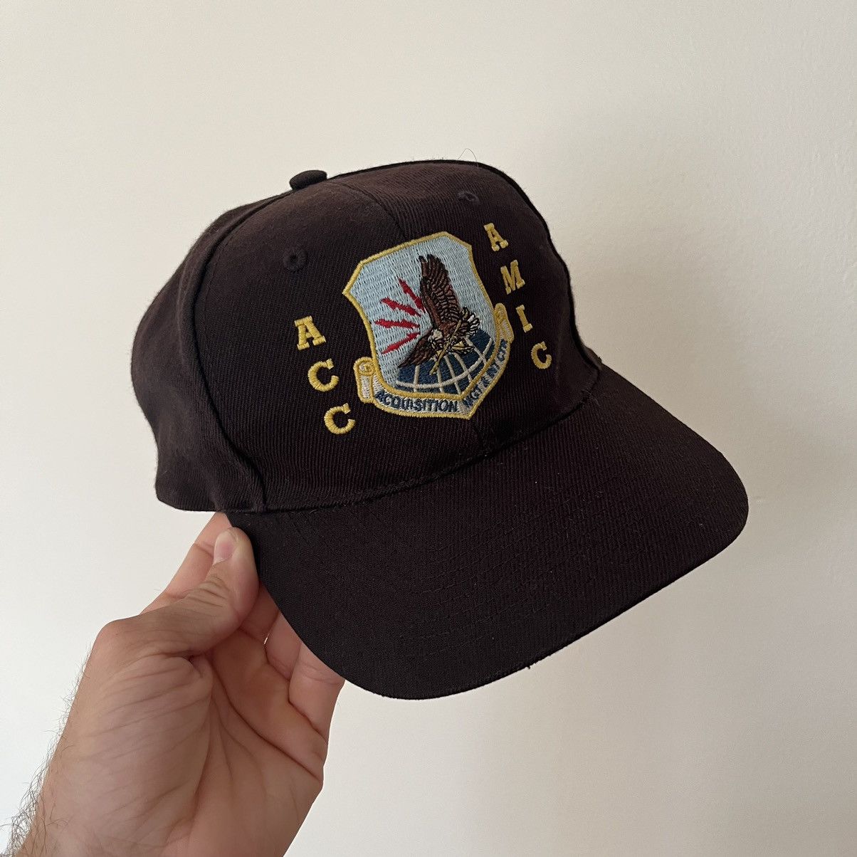 Otto × Vintage VINTAGE 90’S OTTO “ACC AMIC” MILITARY CAP Size ONE SIZE - 4 Thumbnail