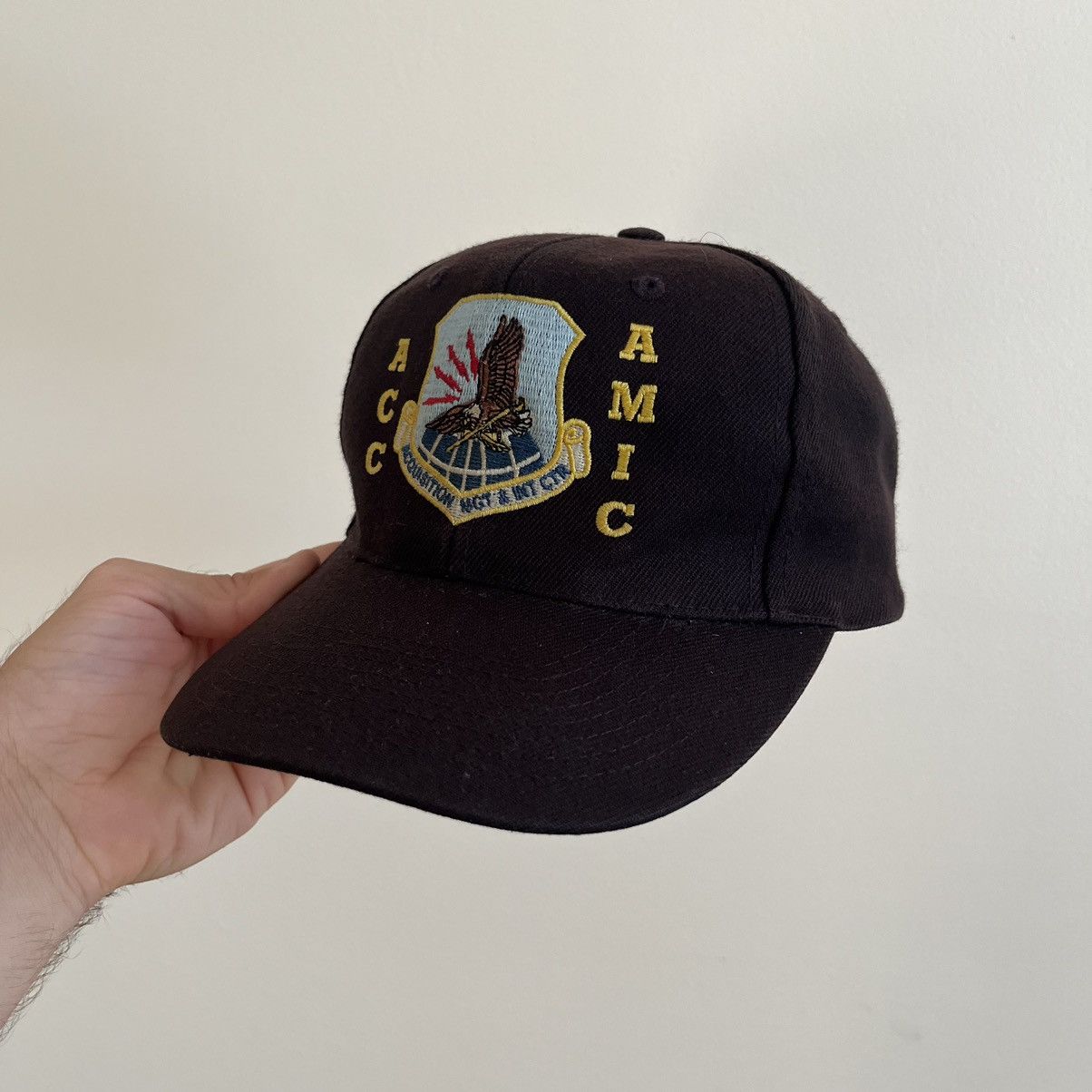 Otto × Vintage VINTAGE 90’S OTTO “ACC AMIC” MILITARY CAP Size ONE SIZE - 6 Thumbnail