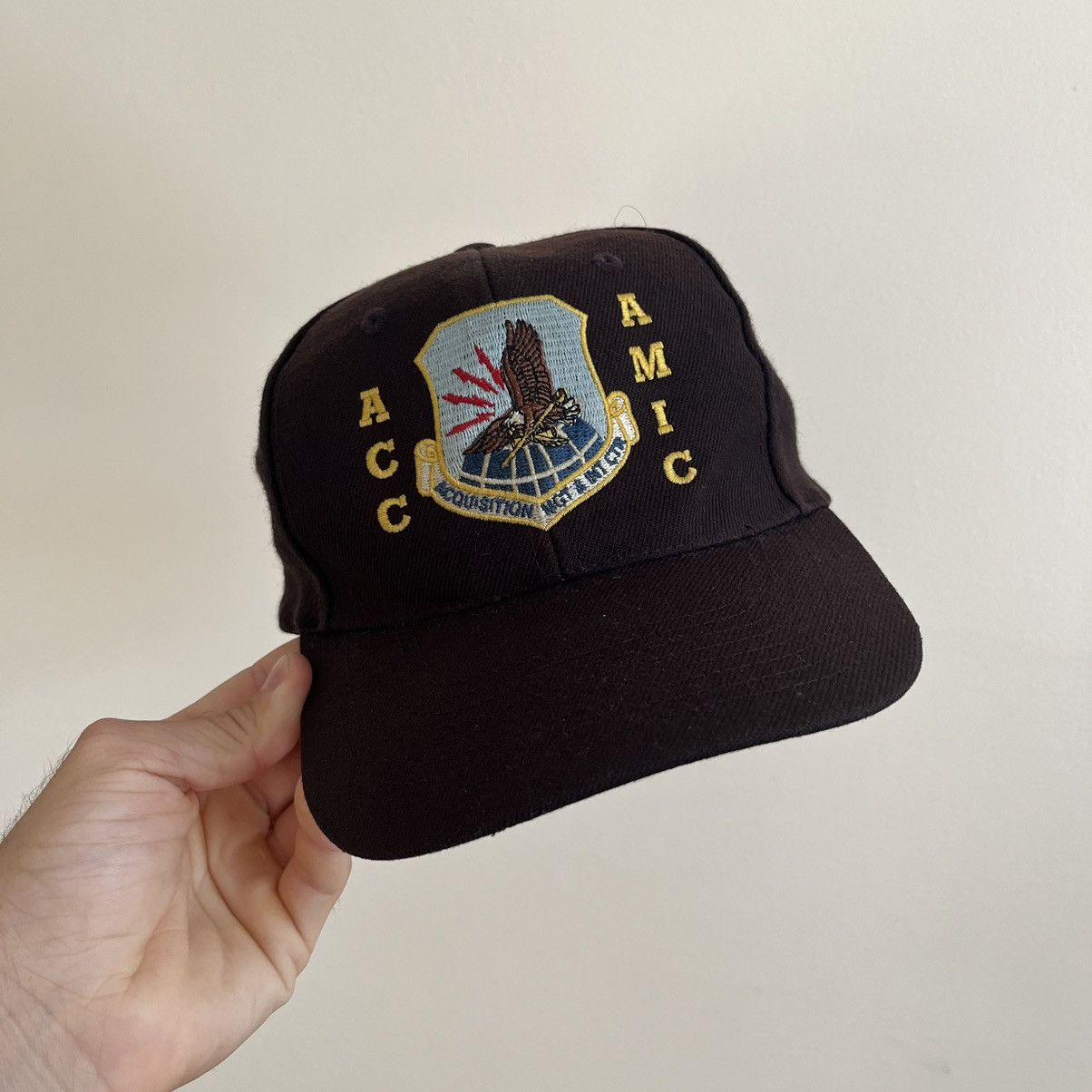 Otto × Vintage VINTAGE 90’S OTTO “ACC AMIC” MILITARY CAP Size ONE SIZE - 5 Thumbnail